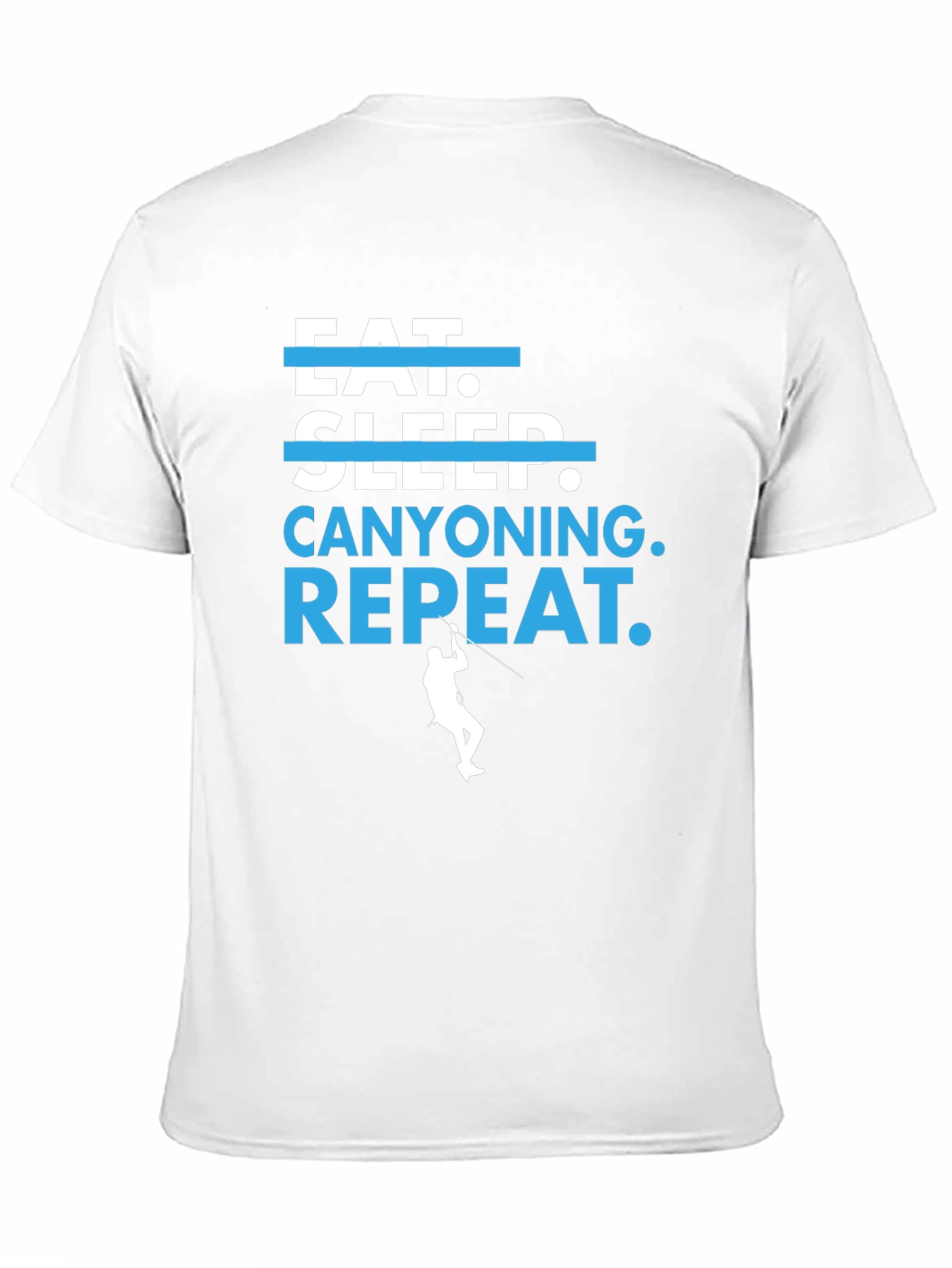 Eat Sleep Canyoning Repeat Graphic Tee