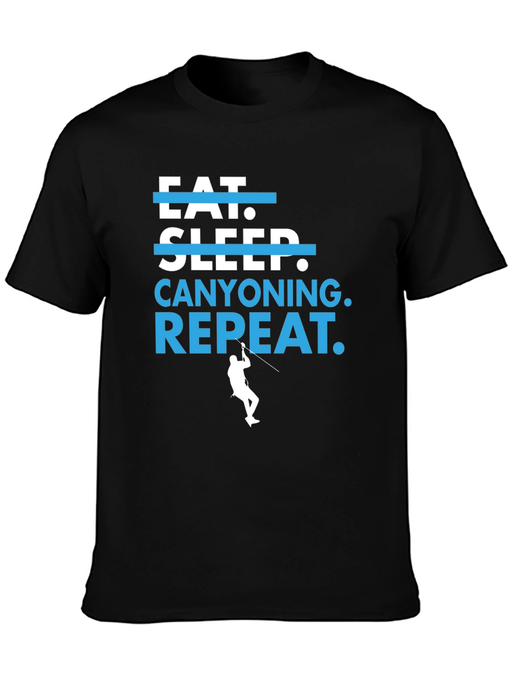 Eat Sleep Canyoning Repeat Graphic Tee
