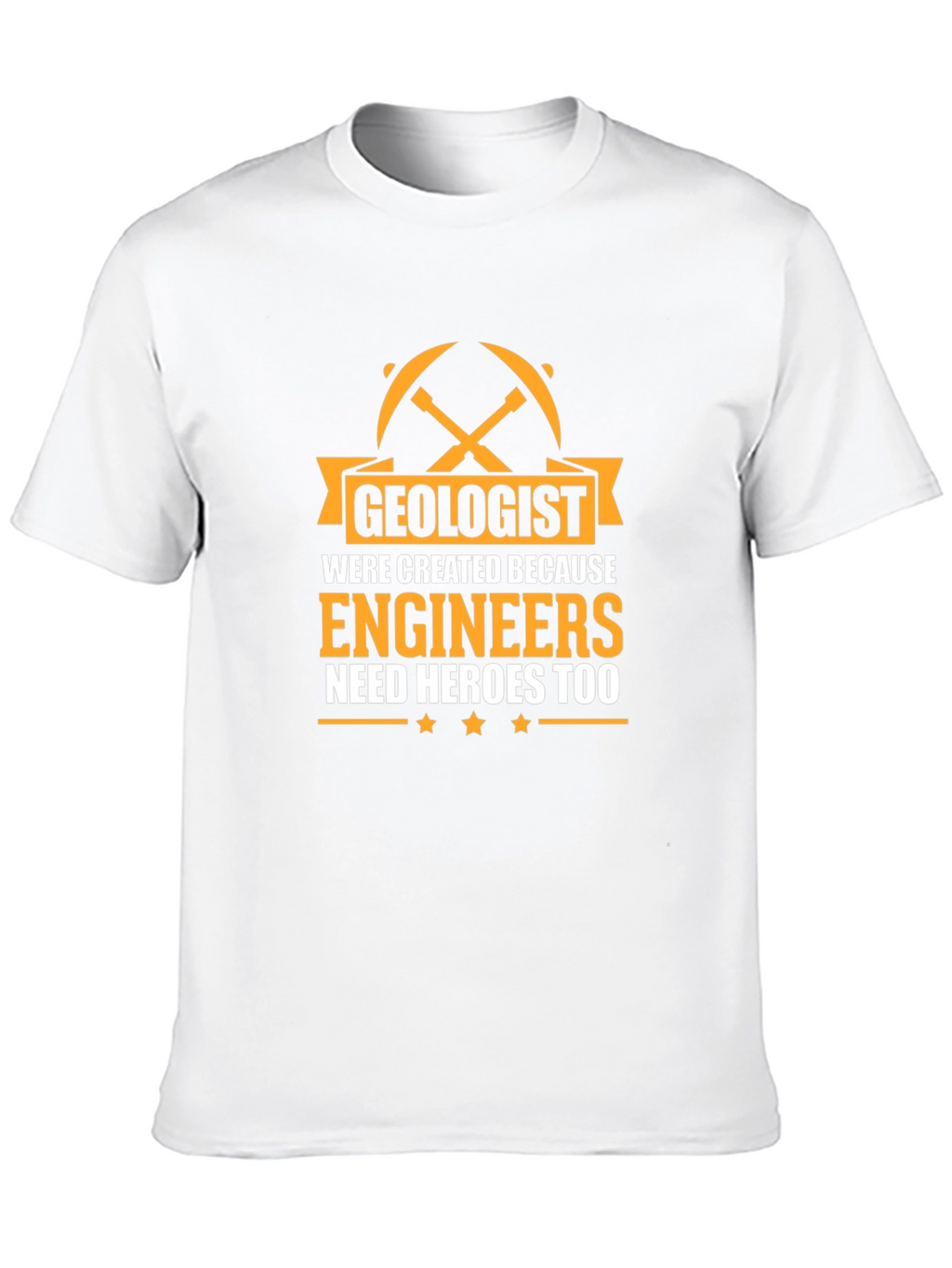 Geologist Hero Black T-Shirt