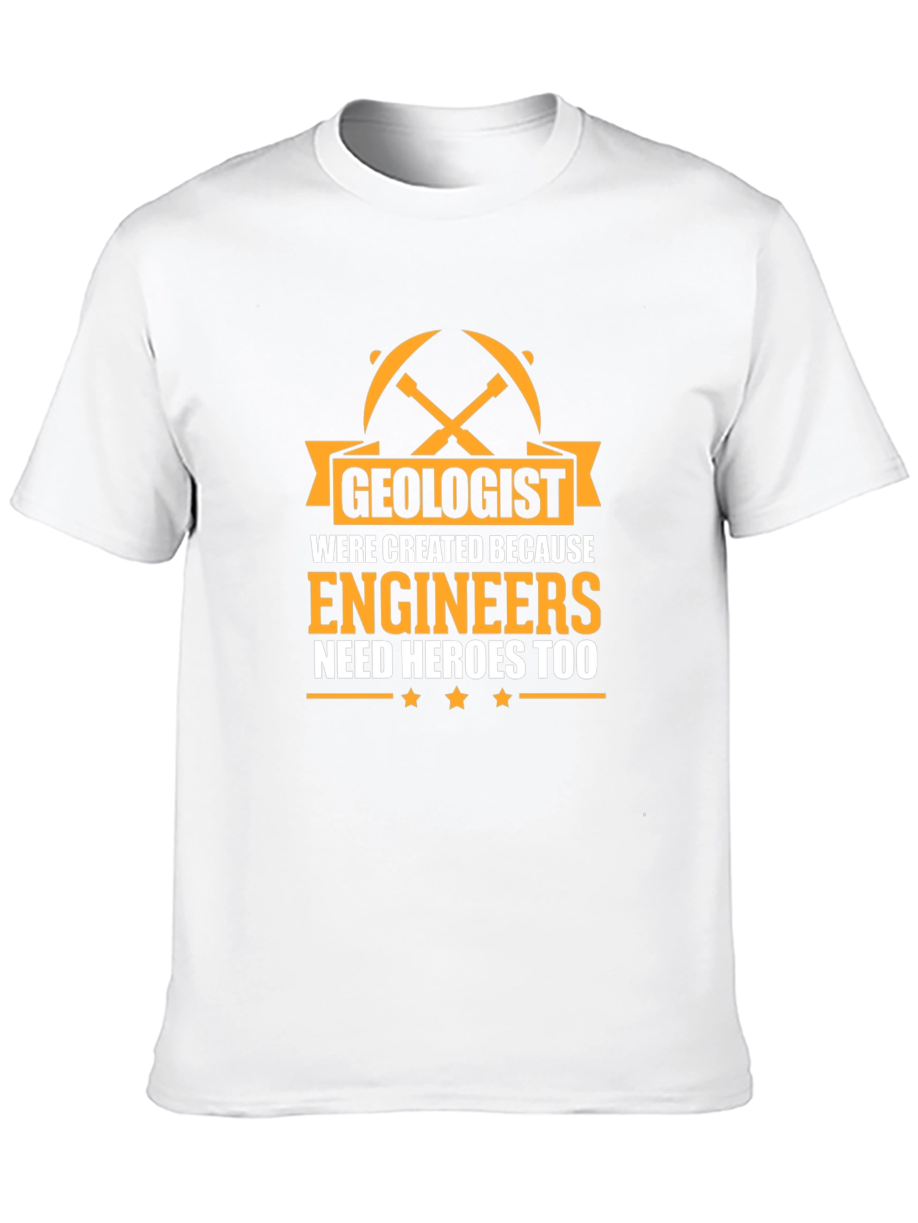 Geologist Hero Black T-Shirt