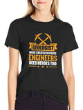 Geologist Hero Black T-Shirt