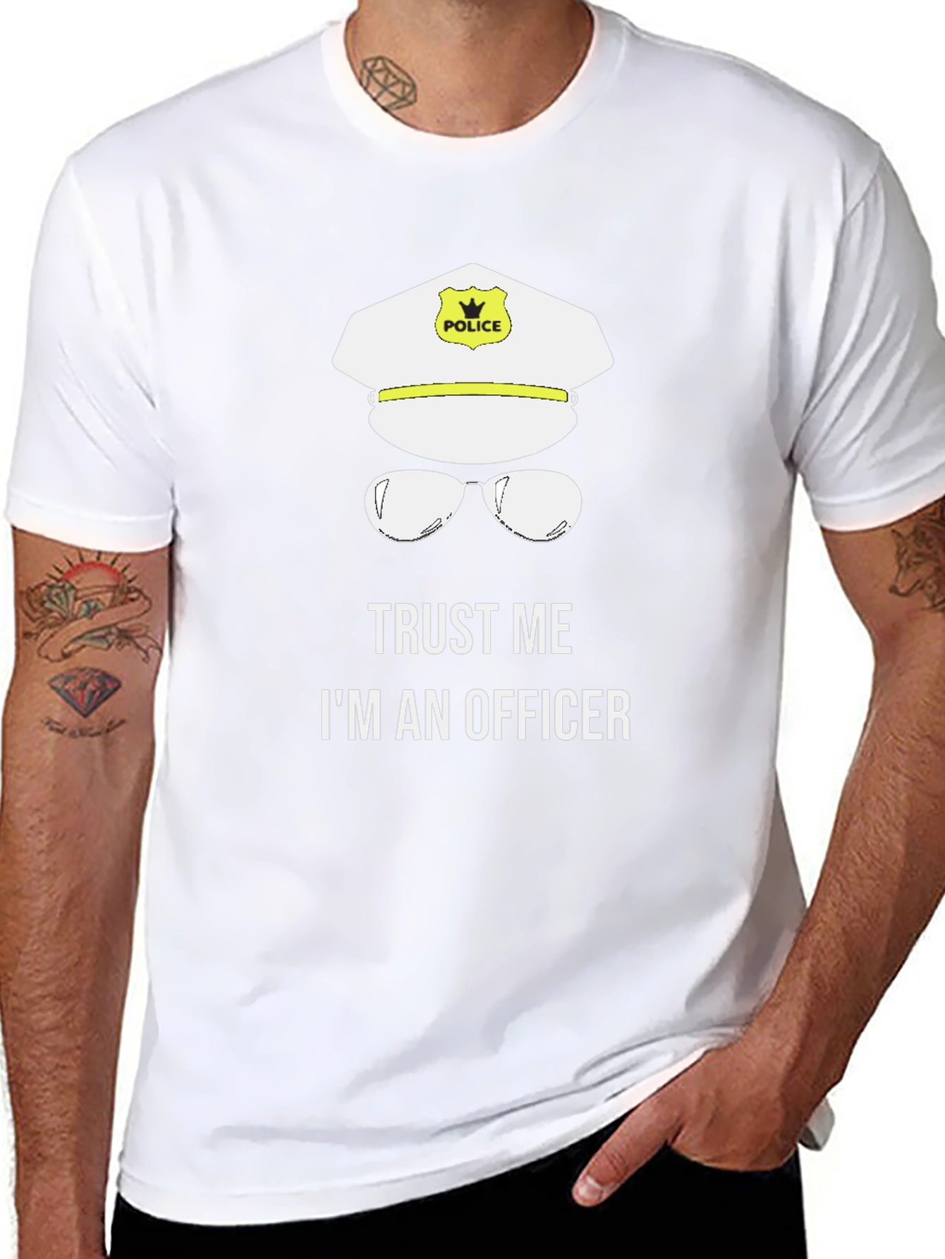 Trust Me Im An Officer T-Shirt Funny Police Tee
