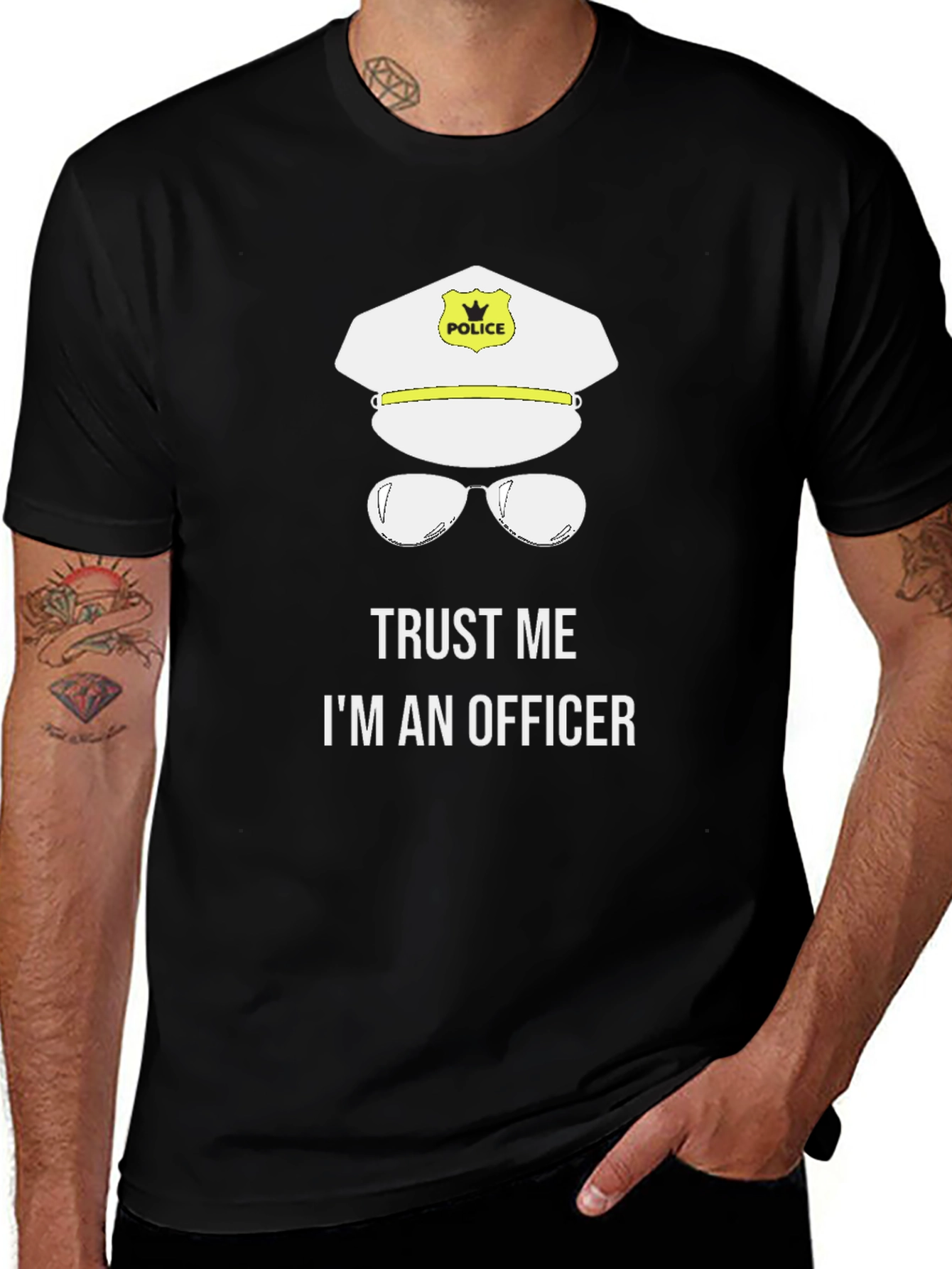 Trust Me Im An Officer T-Shirt Funny Police Tee