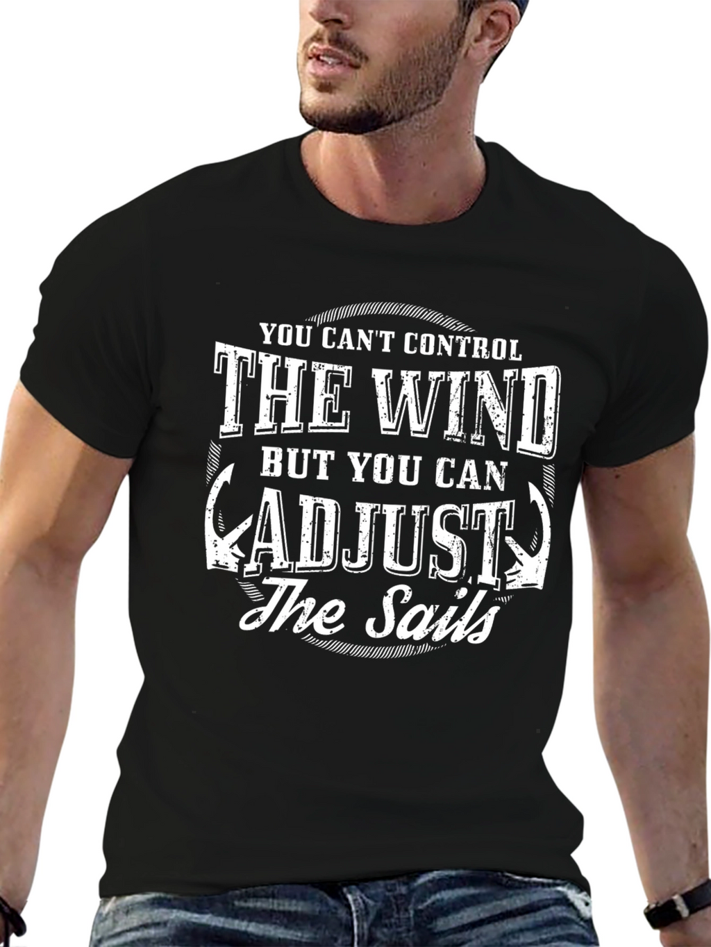 Nautical T-Shirt - Adjust the Sails