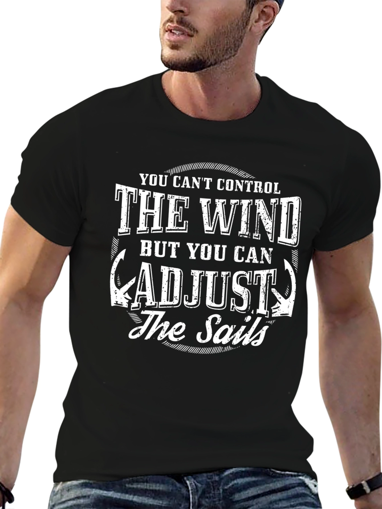 Nautical T-Shirt - Adjust the Sails