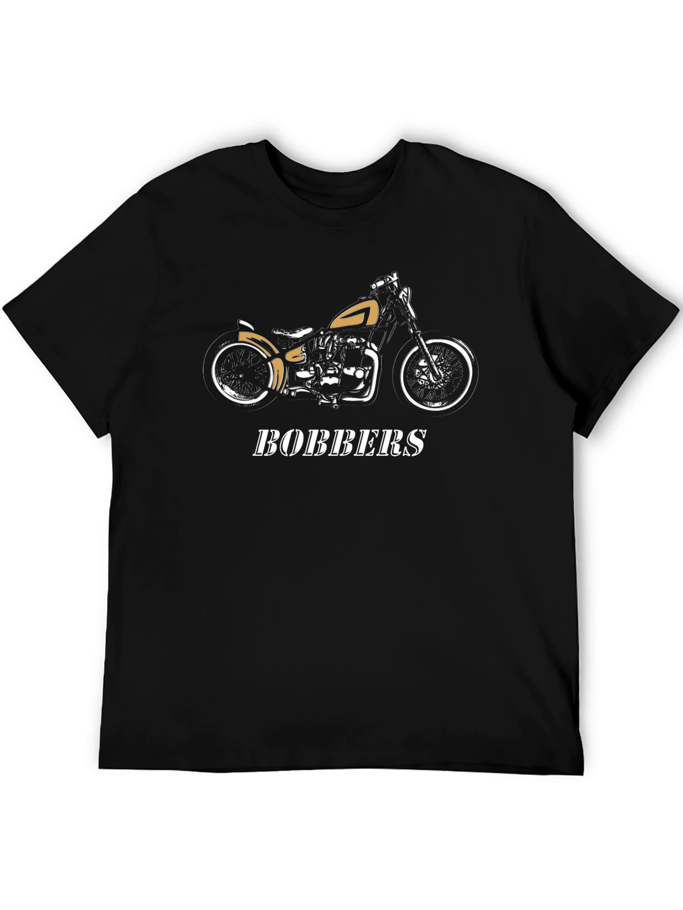 Vintage Motorcycle Bobber T-Shirt - Classic Design