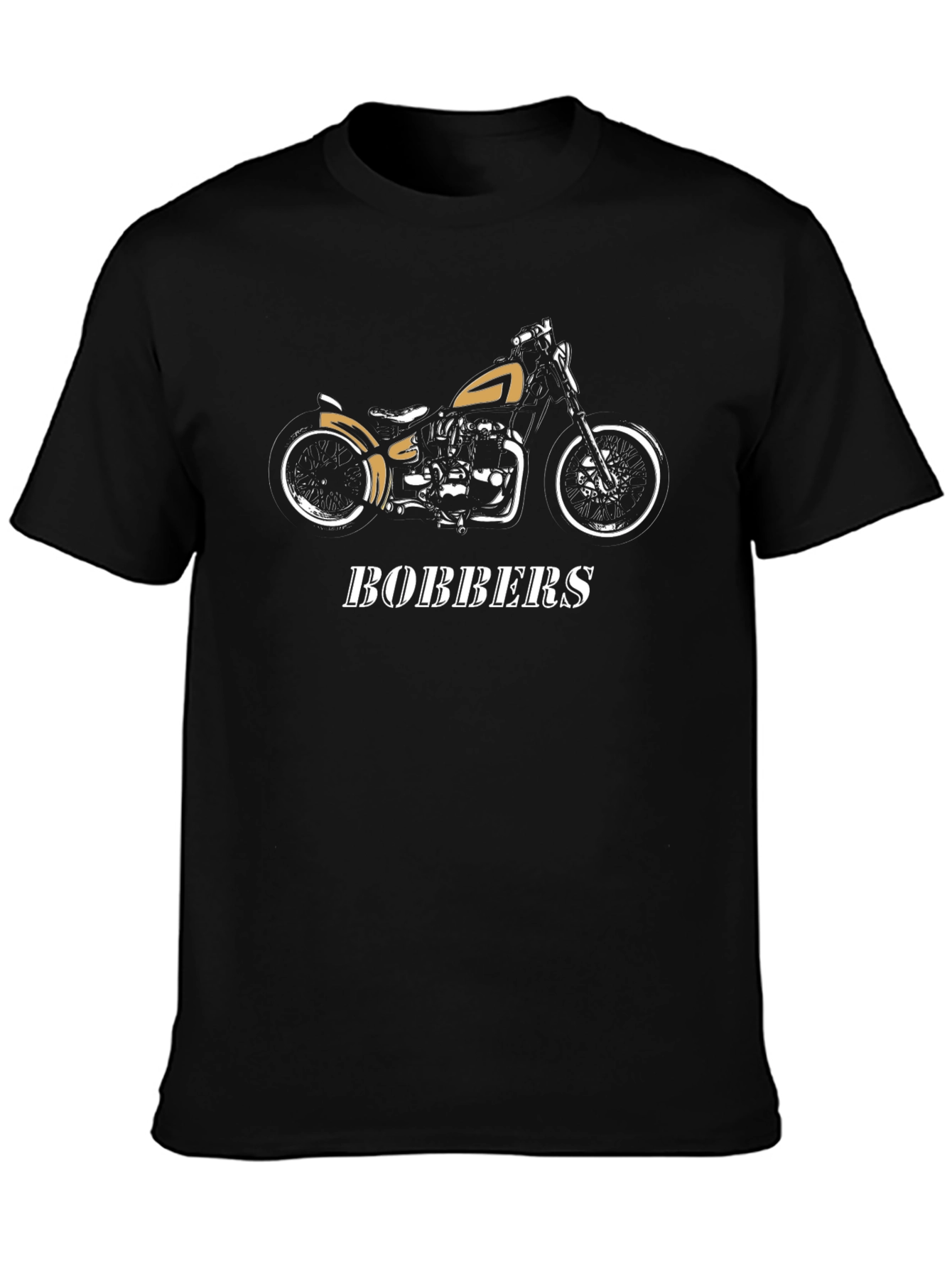 Vintage Motorcycle Bobber T-Shirt - Classic Design