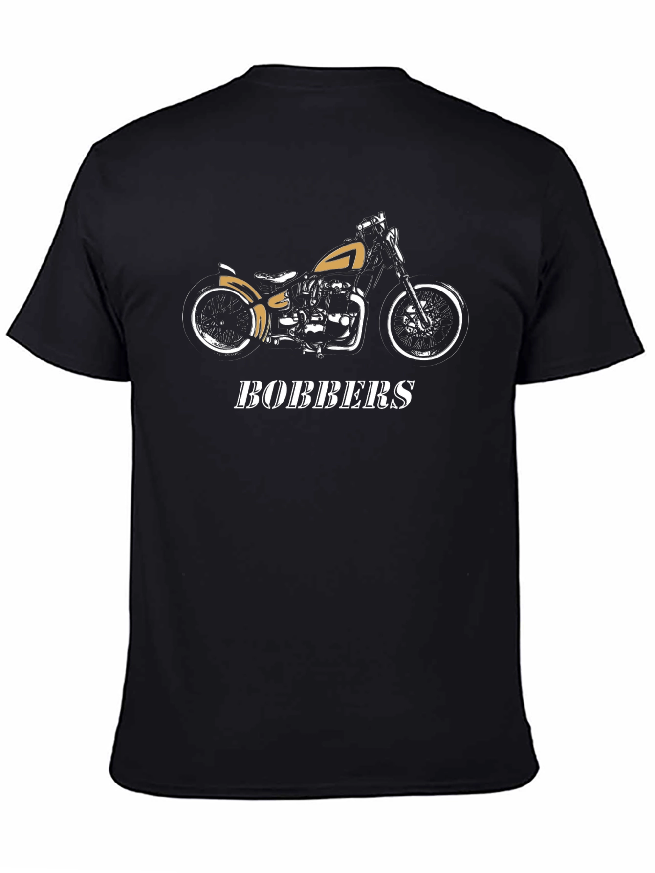 Vintage Motorcycle Bobber T-Shirt - Classic Design