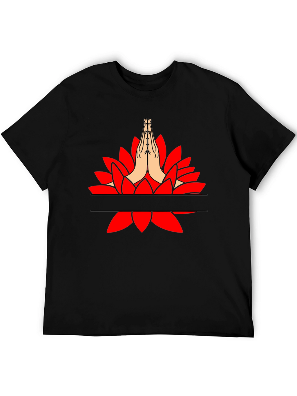 Namaste Lotus Graphic Tee