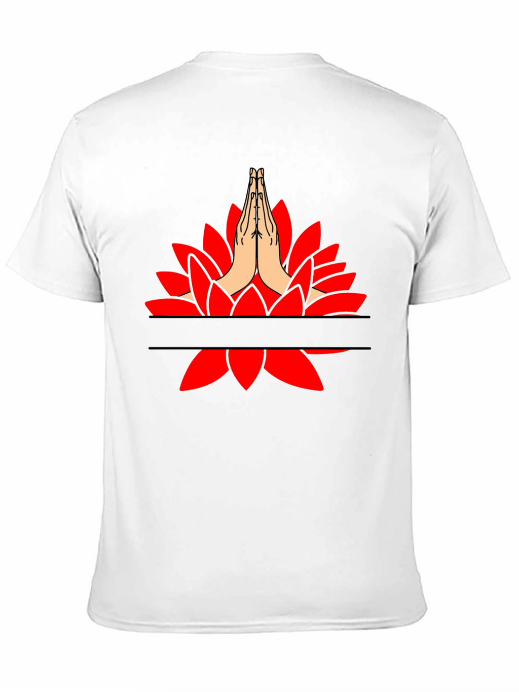 Namaste Lotus Graphic Tee