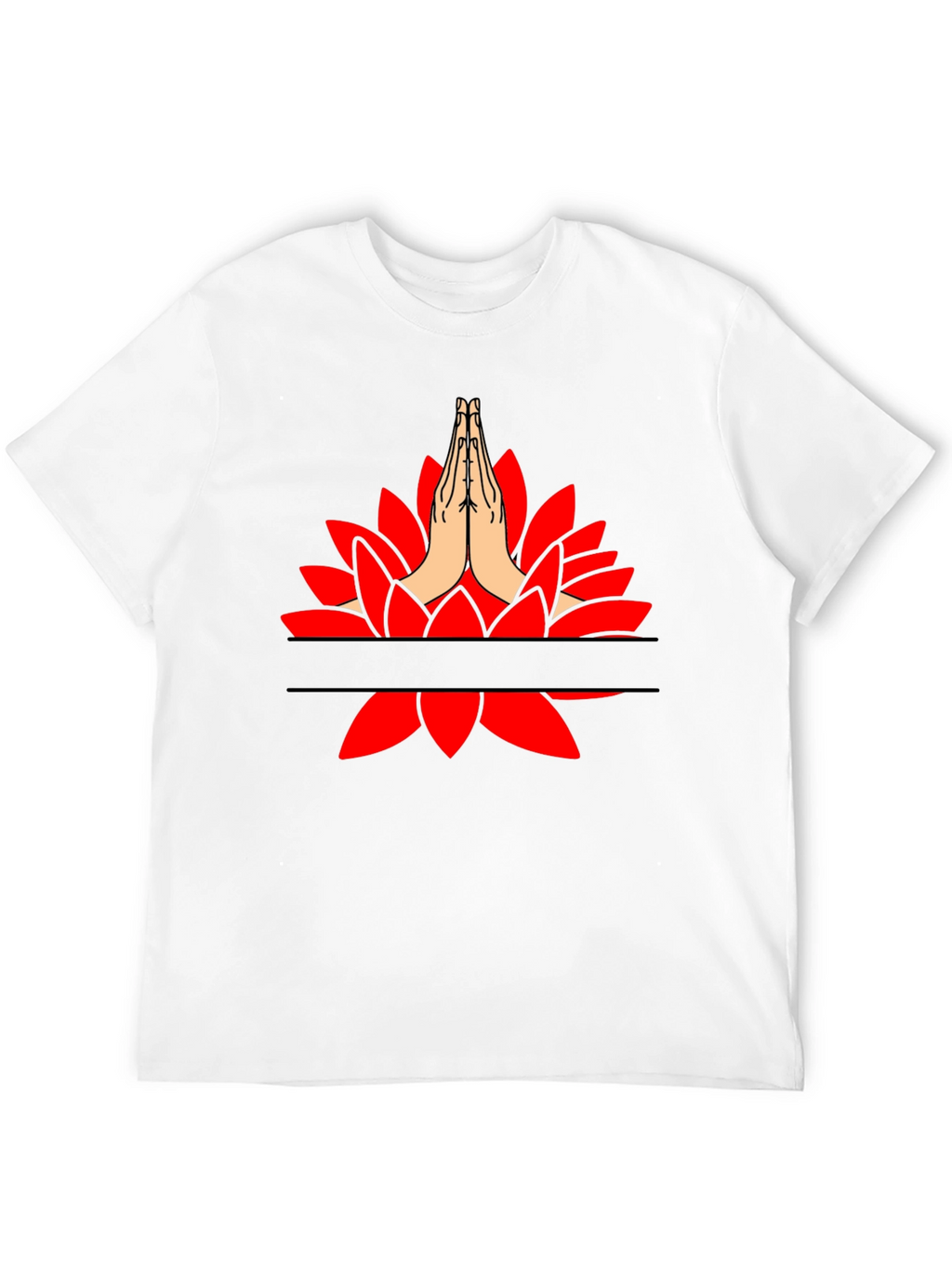 Namaste Lotus Graphic Tee