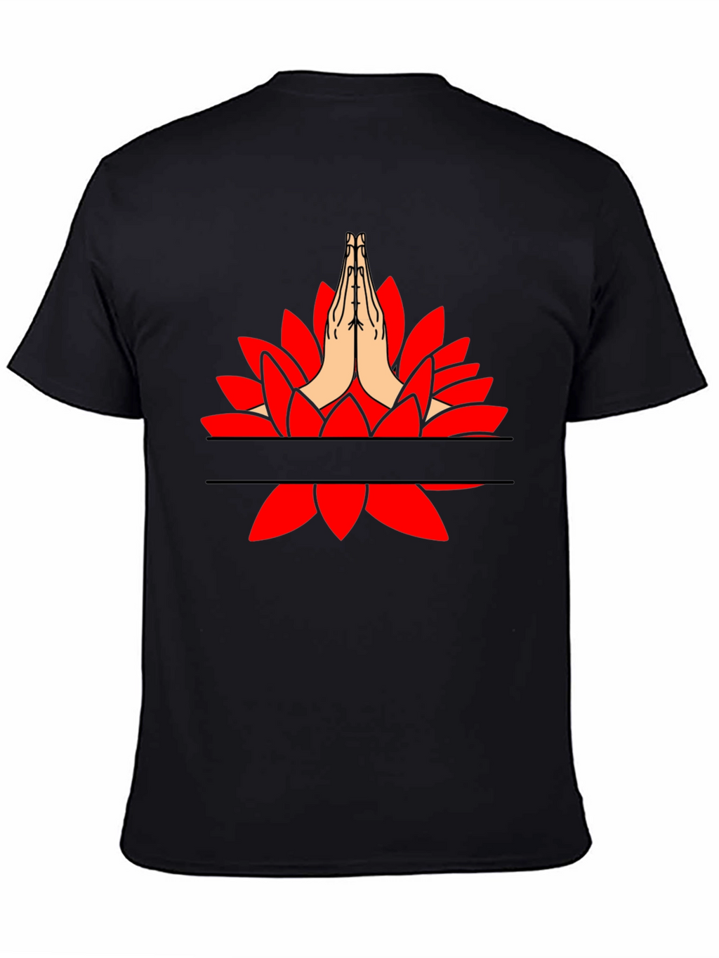 Namaste Lotus Graphic Tee