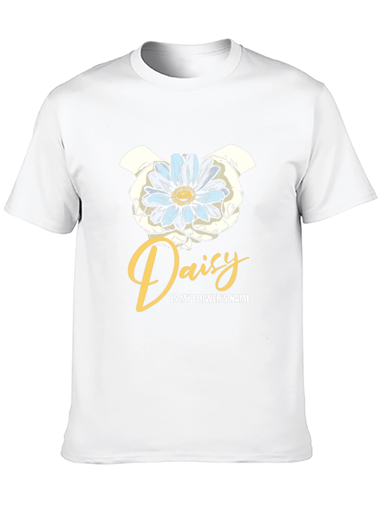 Daisy Flower Name Graphic T-Shirt