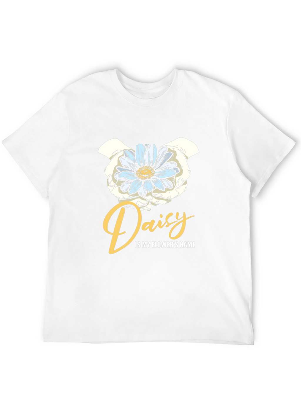 Daisy Flower Name Graphic T-Shirt
