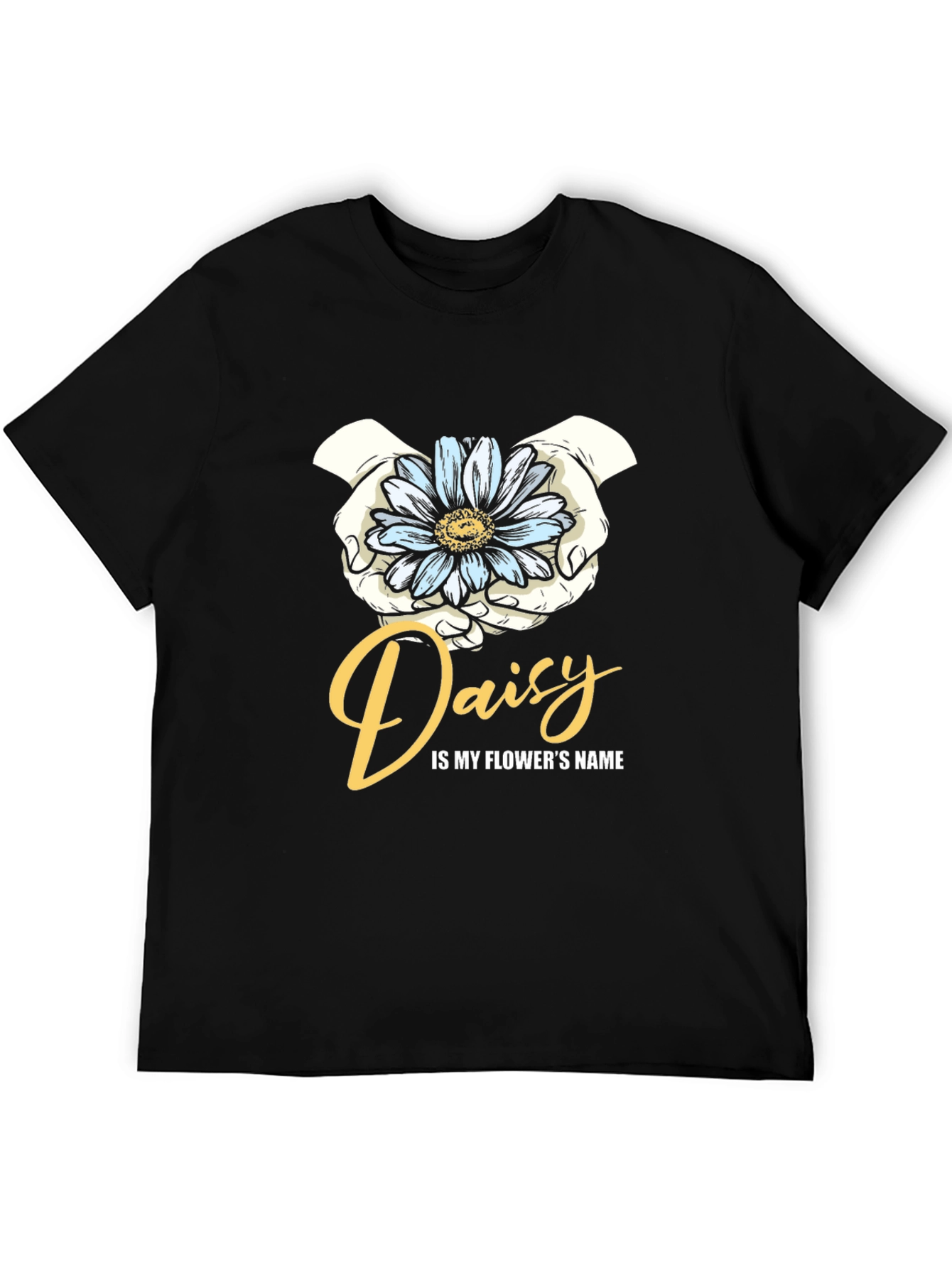 Daisy Flower Name Graphic T-Shirt