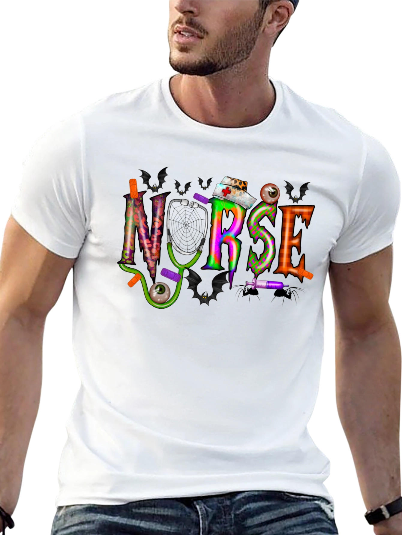 Halloween Nurse T-Shirt - Spooky Season Apparel