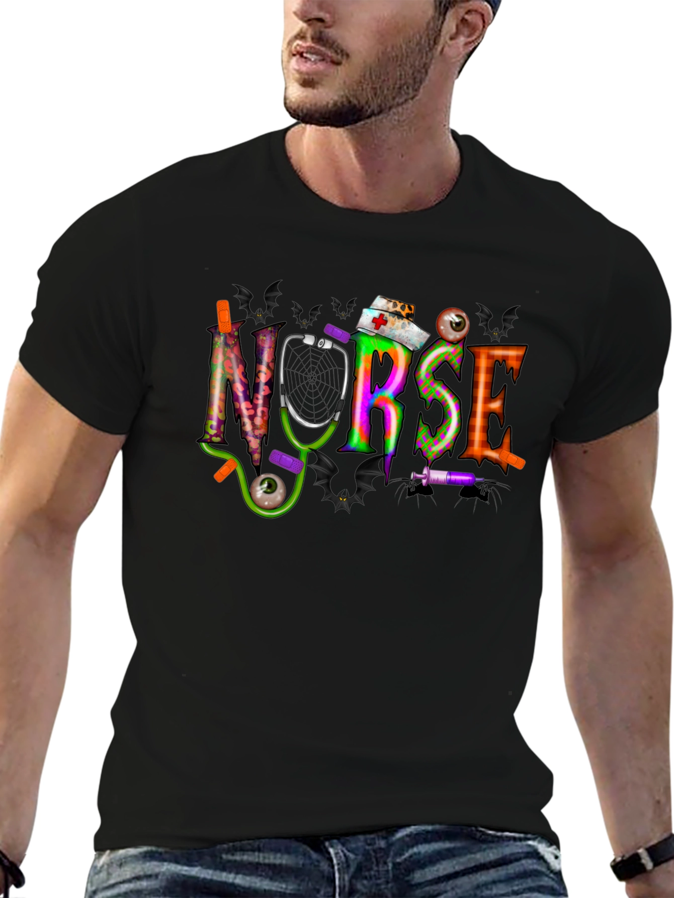 Halloween Nurse T-Shirt - Spooky Season Apparel