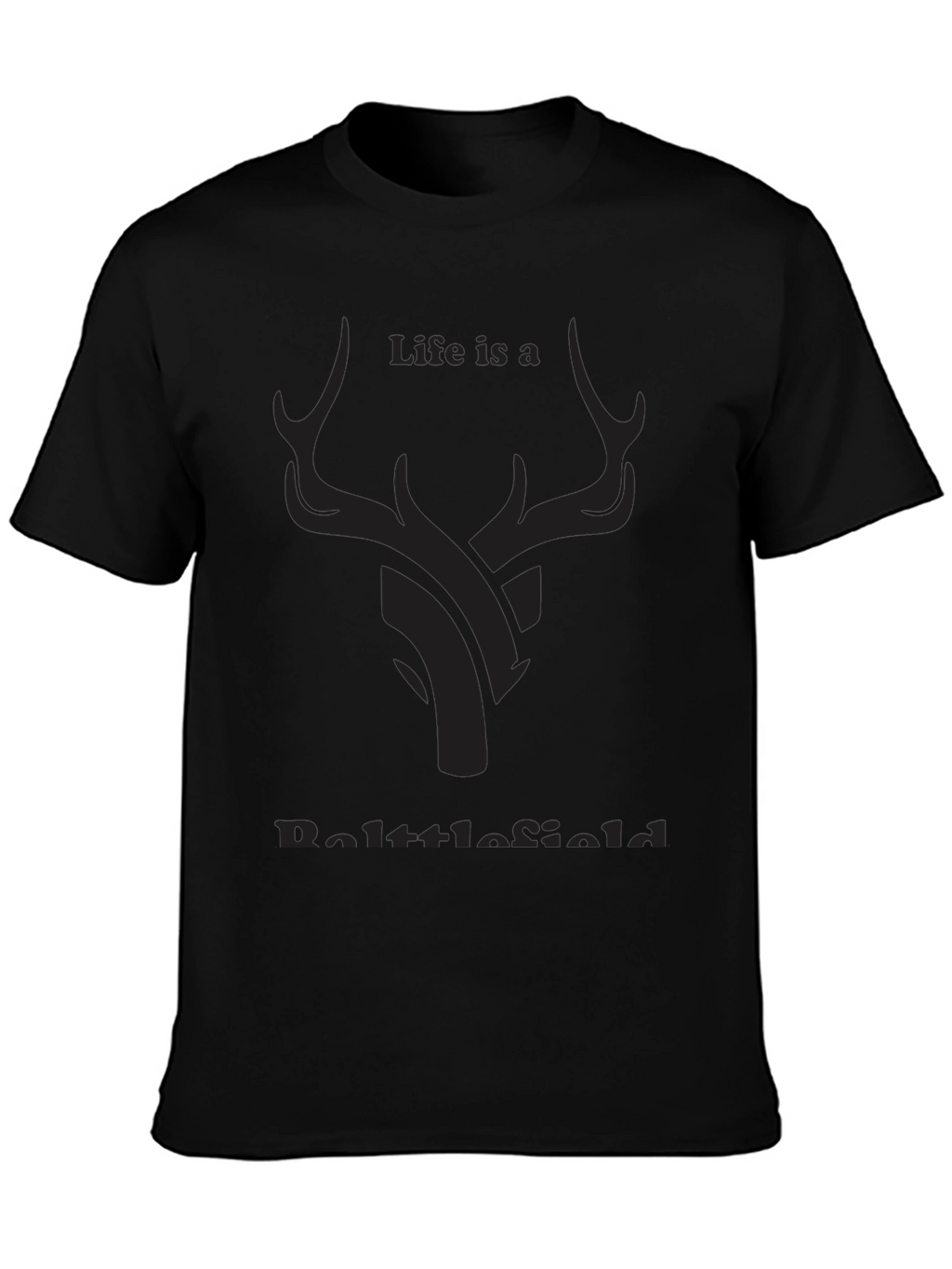 Life Is A Battlefield Graphic T-Shirt