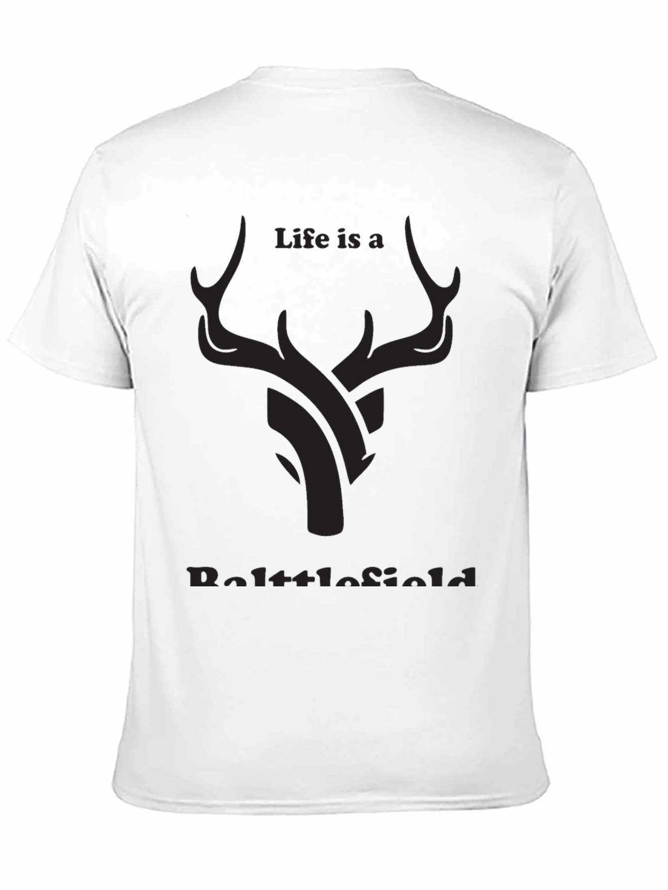 Life Is A Battlefield Graphic T-Shirt