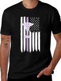 CNA American Flag Graphic Tee