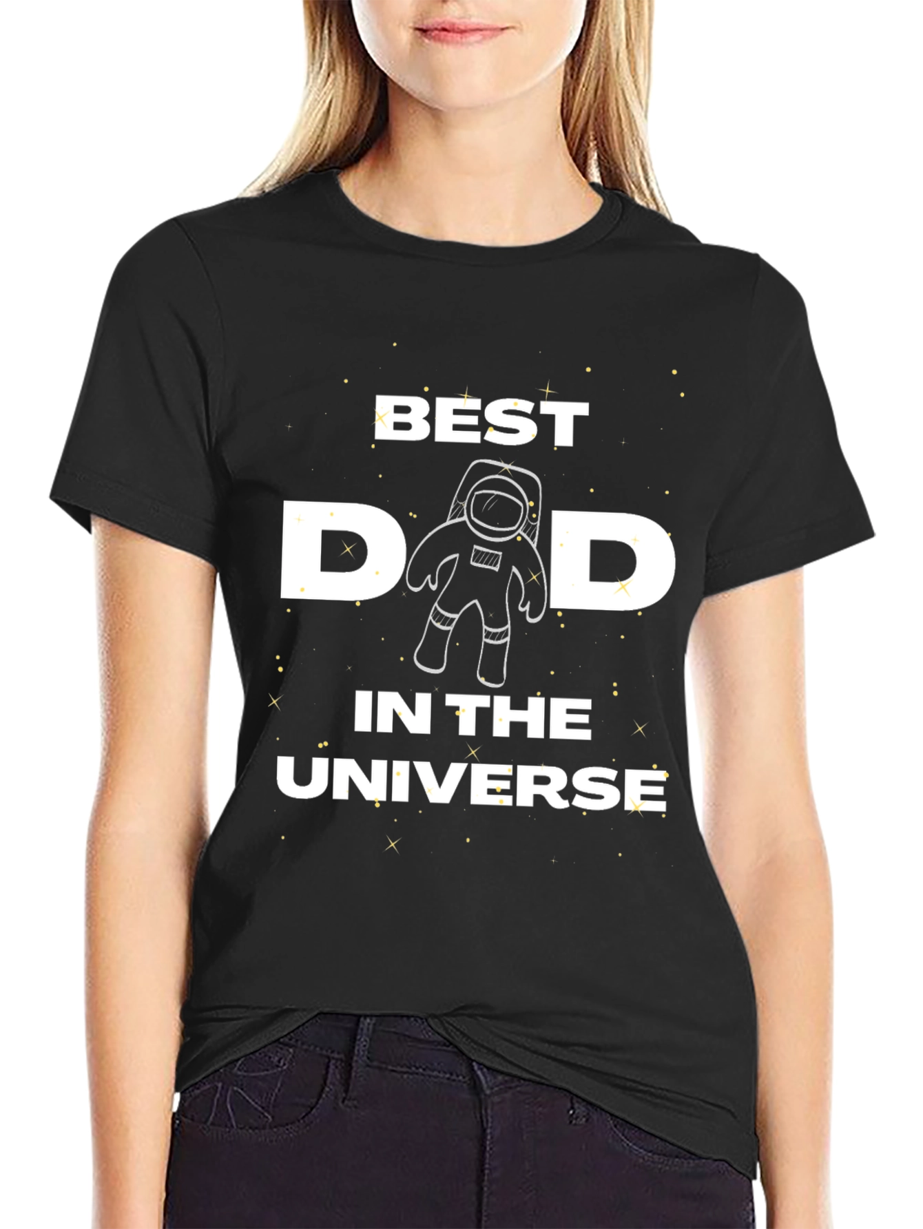 Best Dad in the Universe Graphic Tee