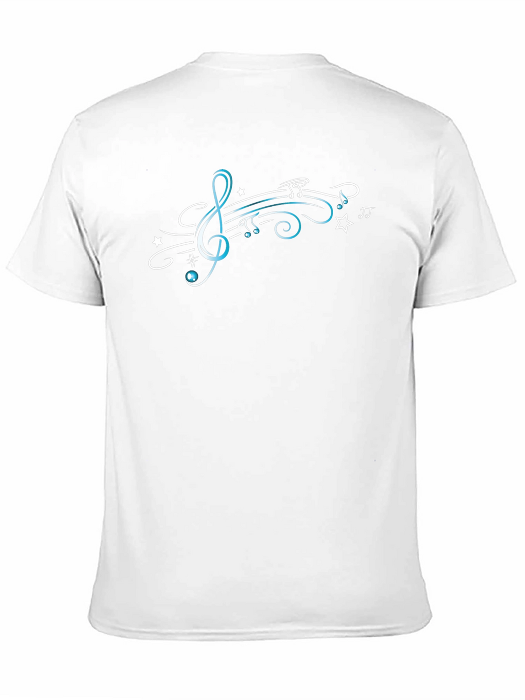 Music Note Treble Clef Graphic Tee