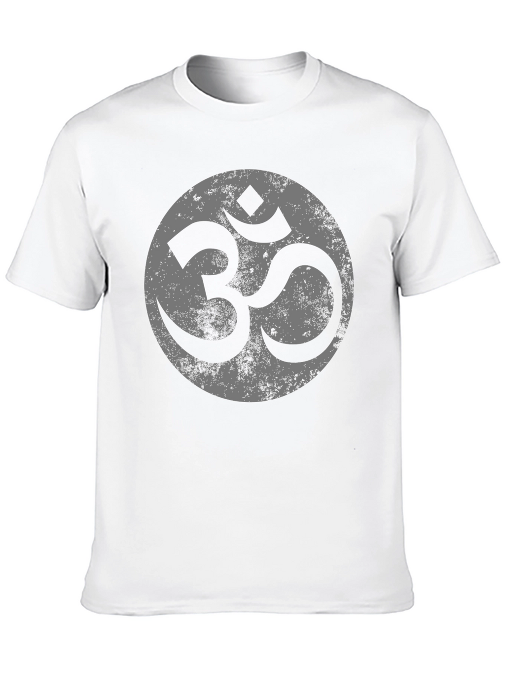 Om Symbol Graphic Tee - Casual Black T-Shirt
