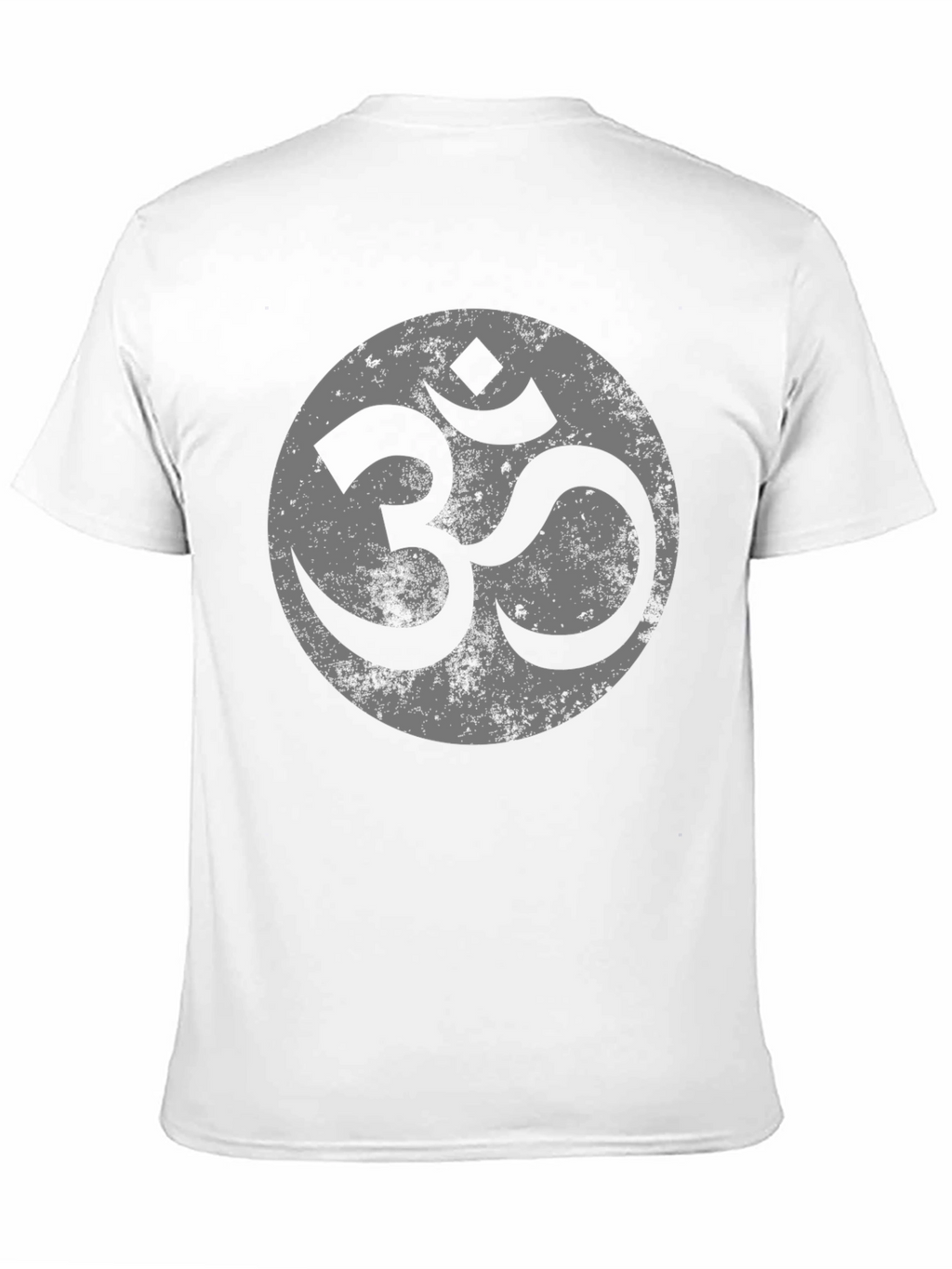 Om Symbol Graphic Tee - Casual Black T-Shirt