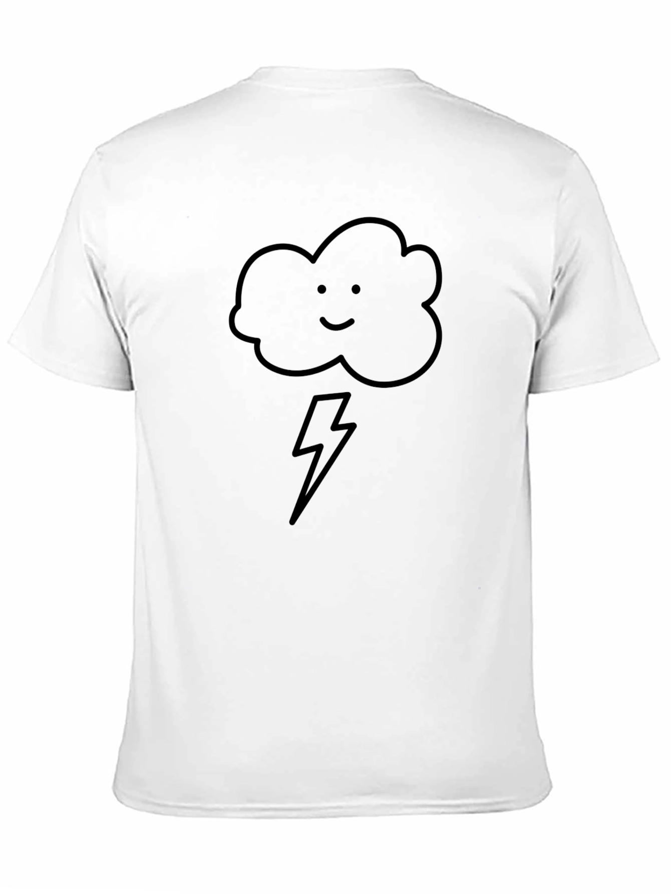 Storm Cloud T-Shirt - Black Graphic Tee