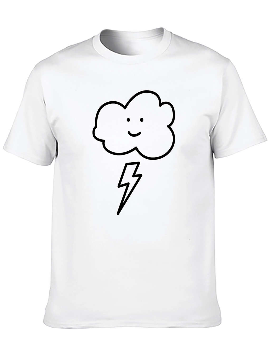 Storm Cloud T-Shirt - Black Graphic Tee