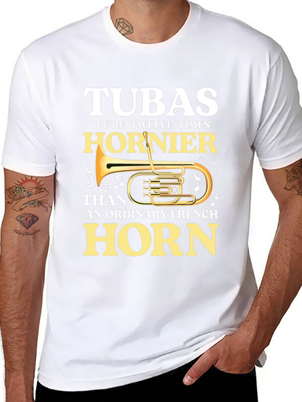 Tuba Horny T-Shirt - Band Geeks Tee
