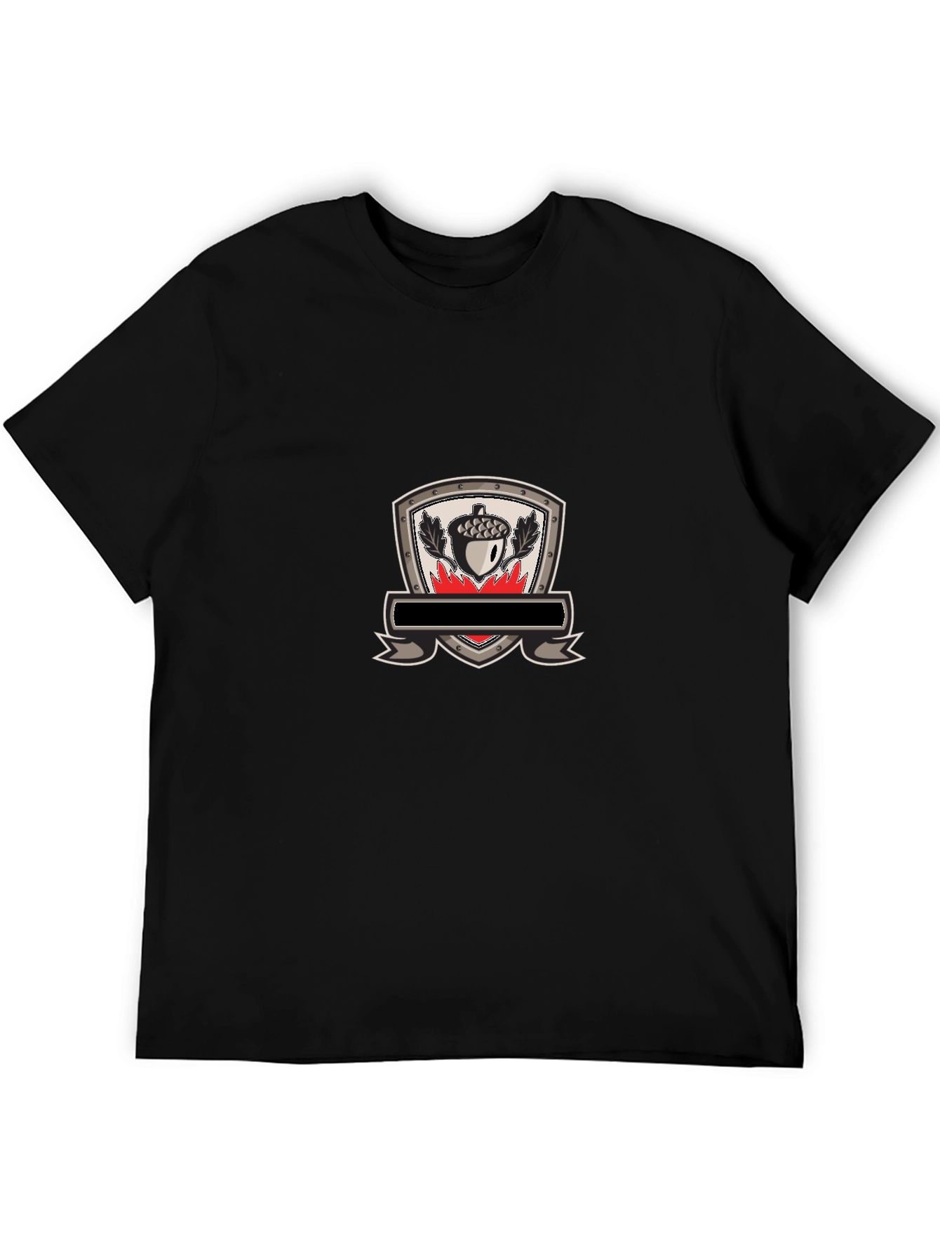 Emblem Tee - Shield Acorn Design
