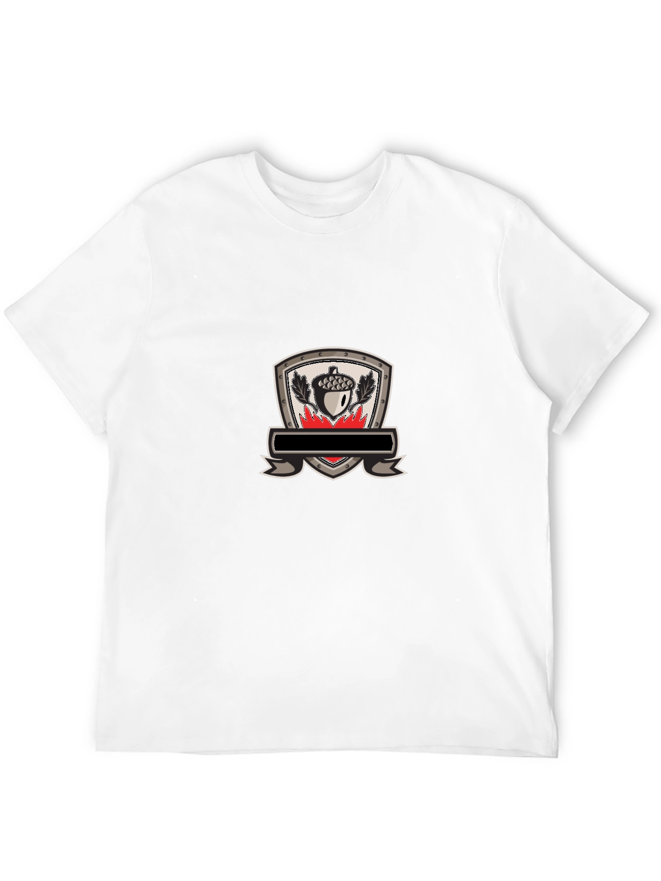 Emblem Tee - Shield Acorn Design