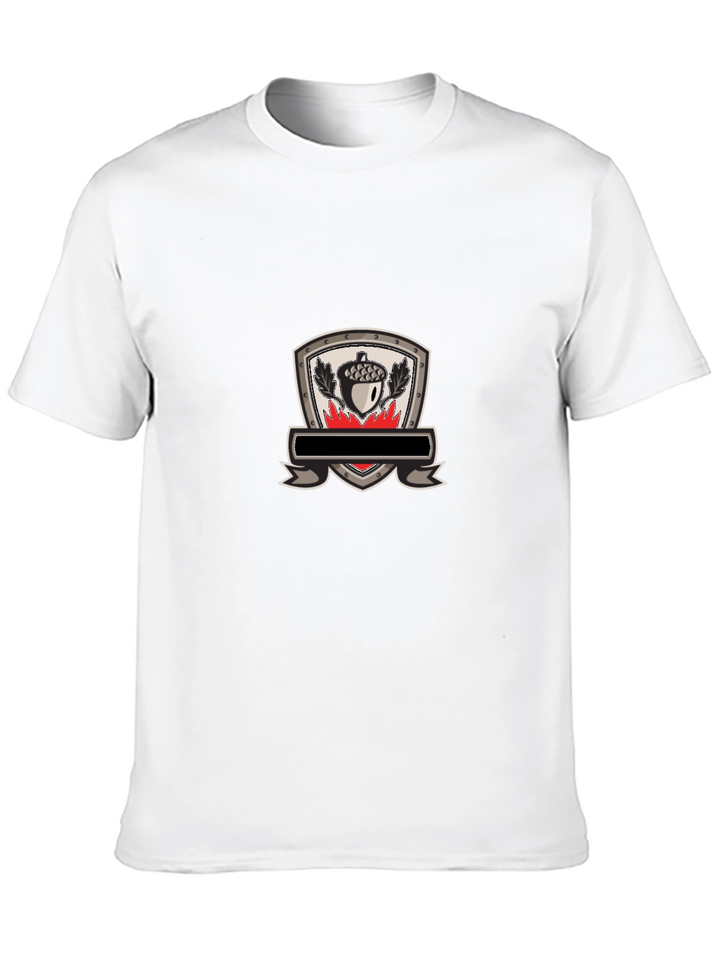 Emblem Tee - Shield Acorn Design