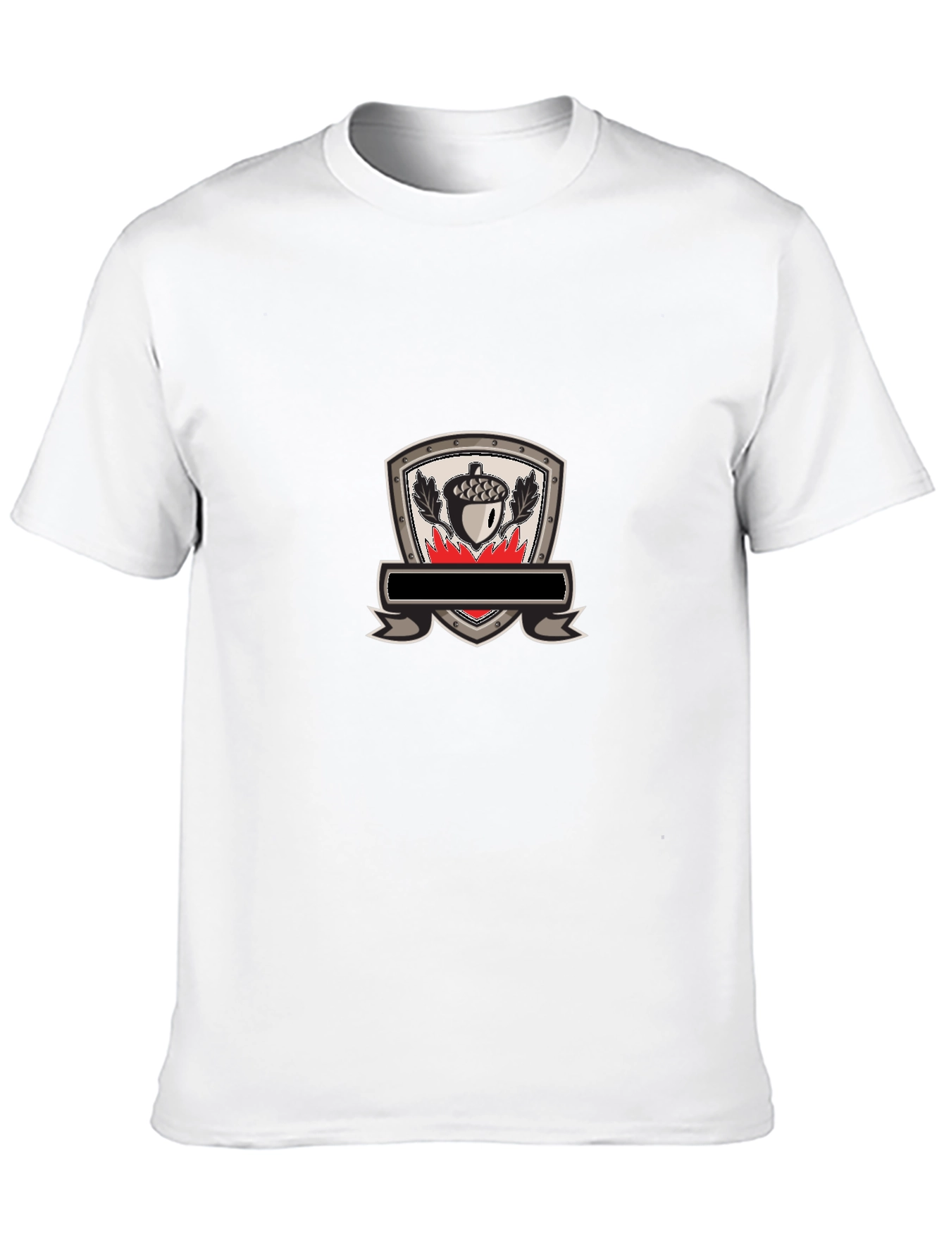 Emblem Tee - Shield Acorn Design