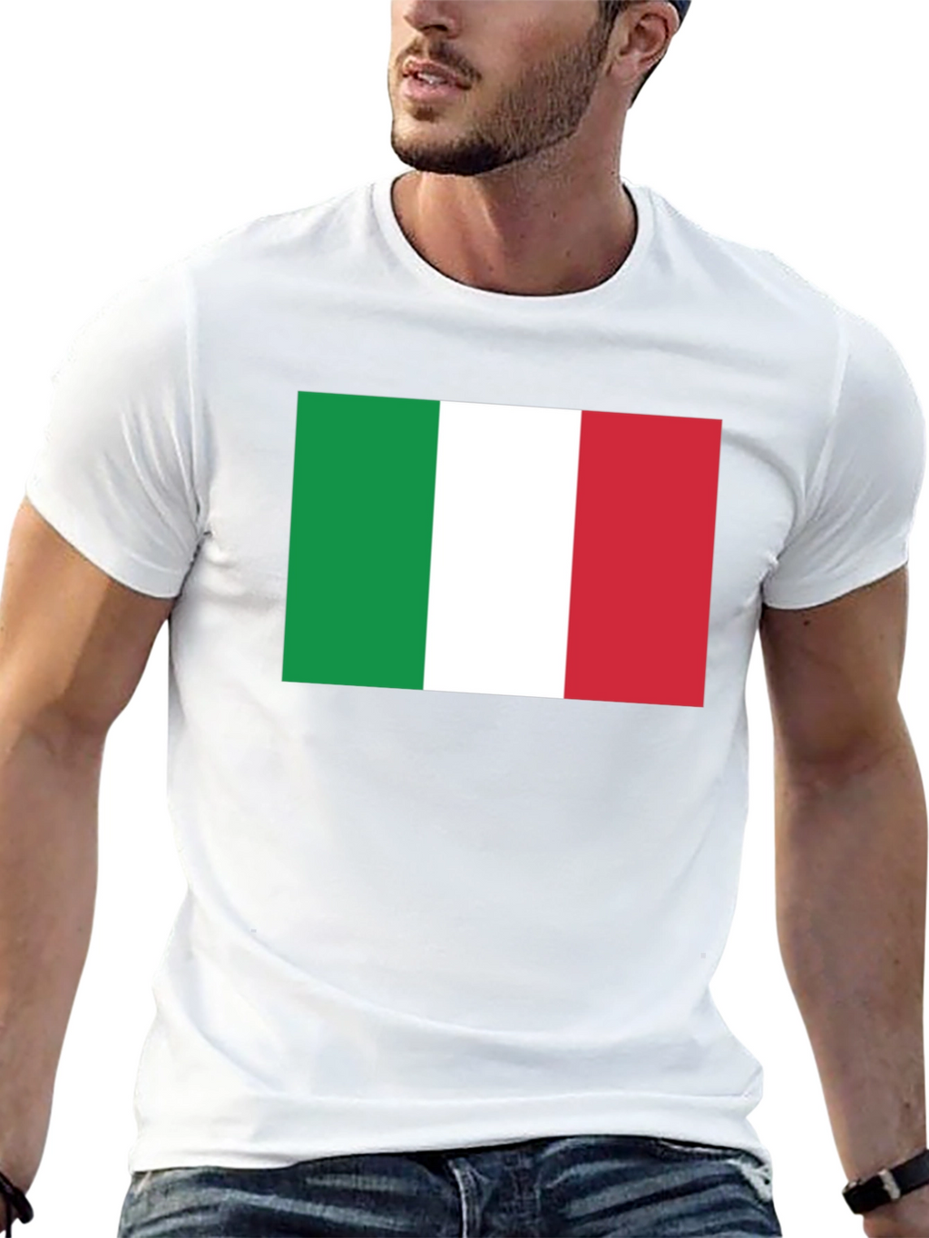 Italian Flag T-Shirt - Show Your Pride!