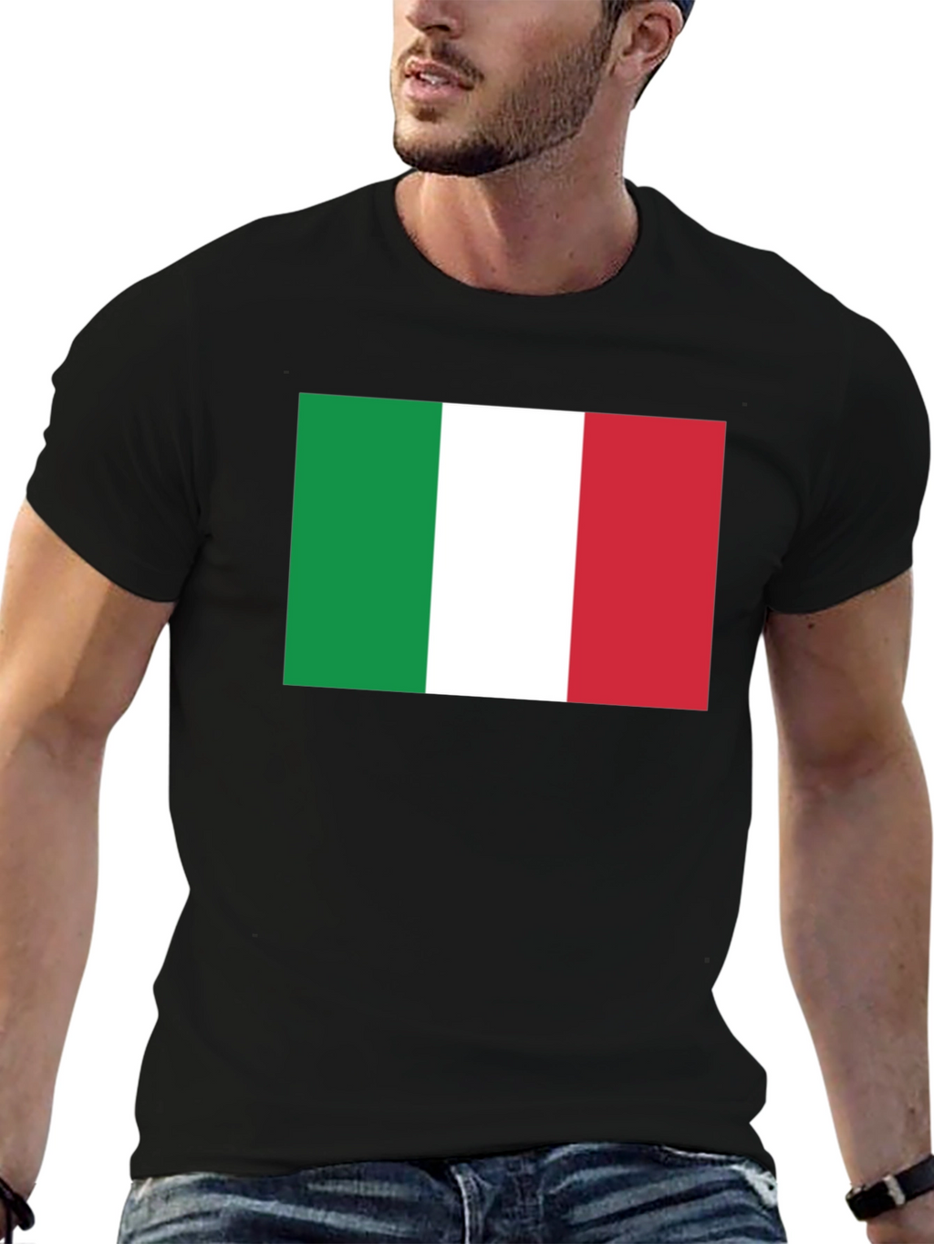 Italian Flag T-Shirt - Show Your Pride!