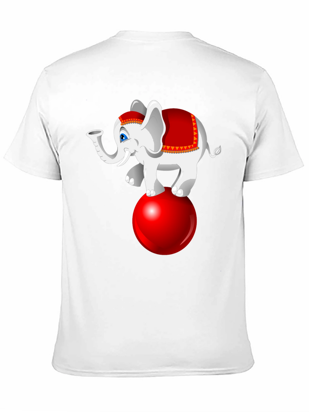 Circus Elephant on Ball Graphic Tee