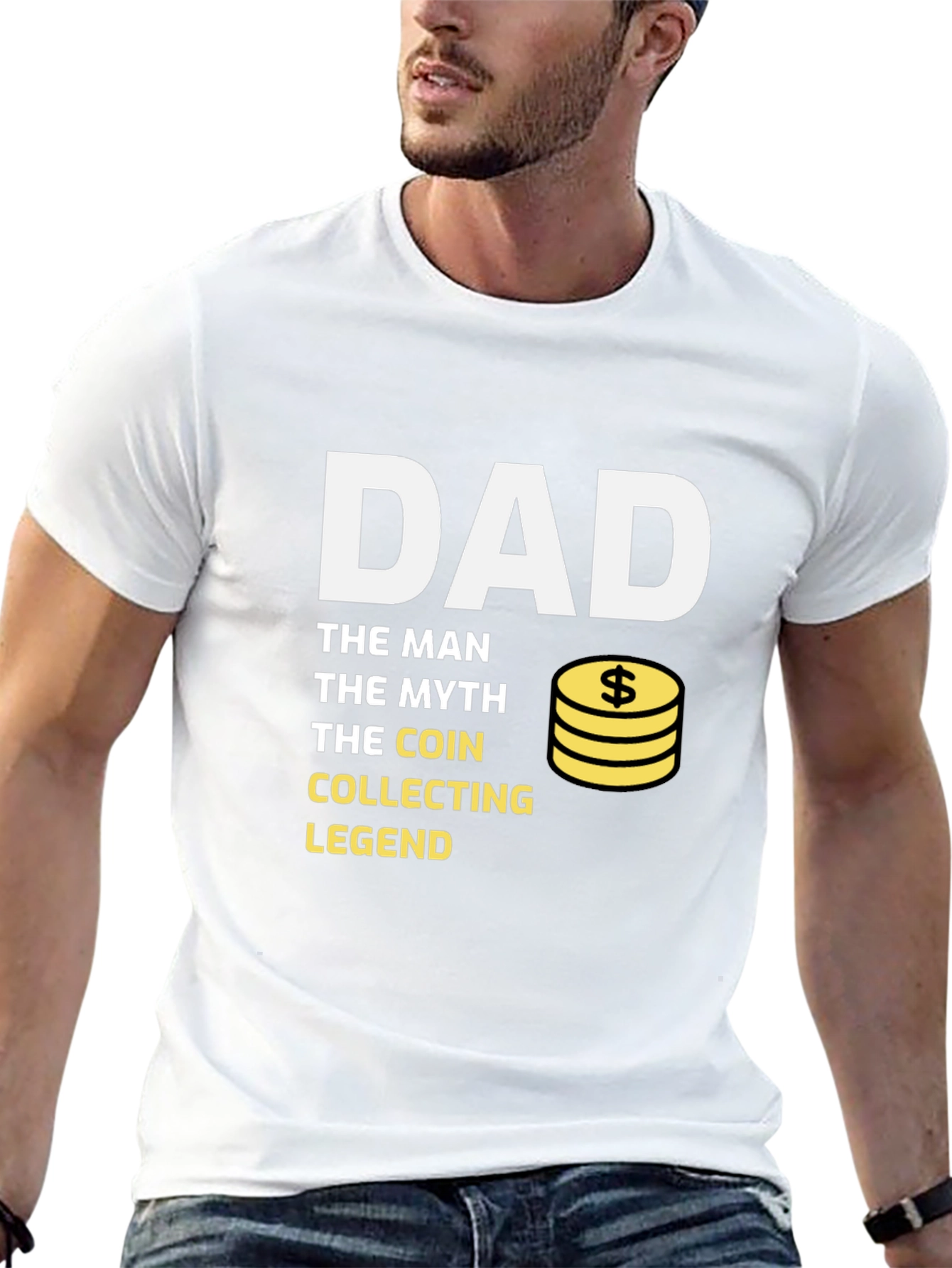 Dad Coin Collecting Legend T-Shirt