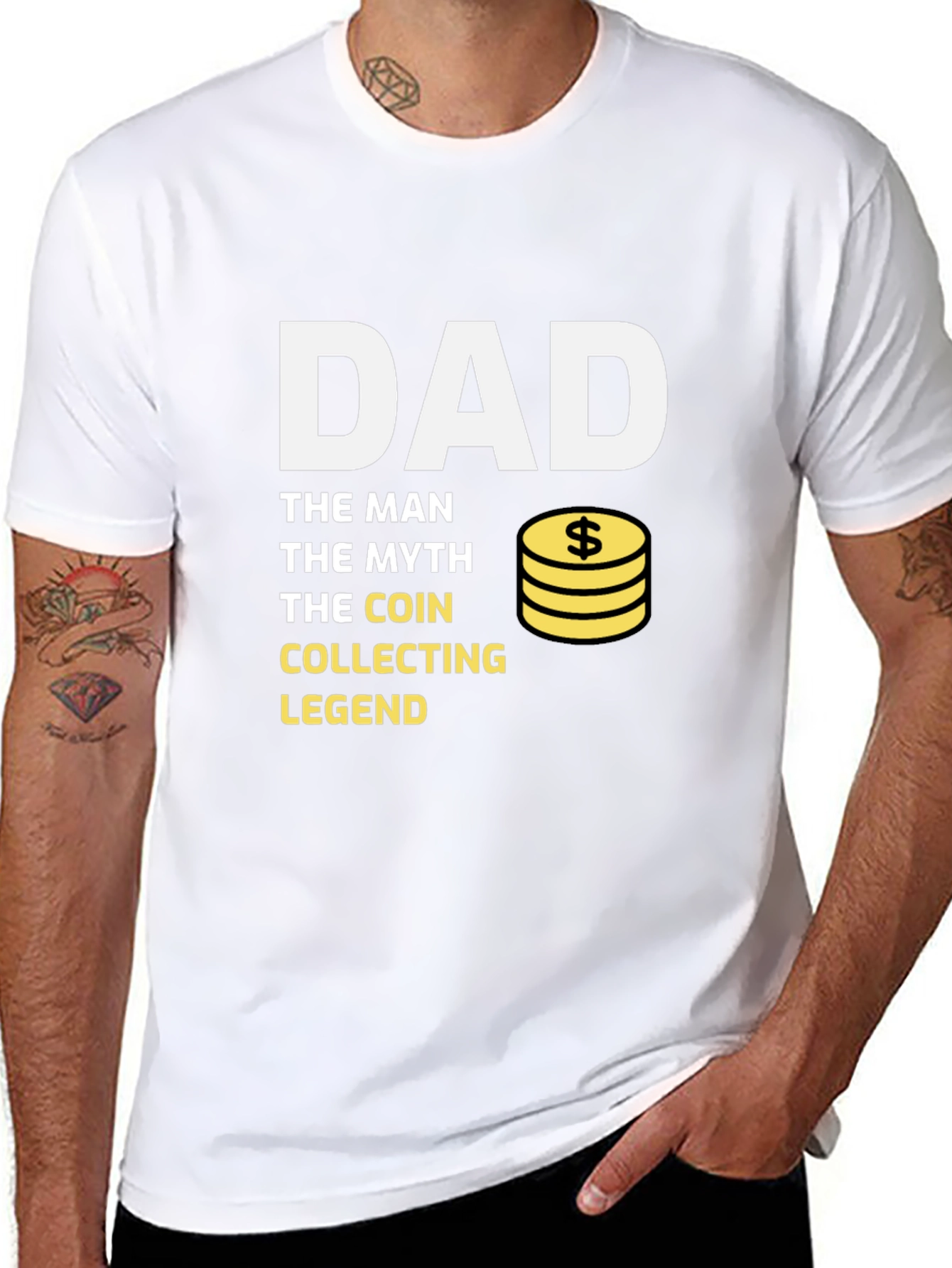 Dad Coin Collecting Legend T-Shirt