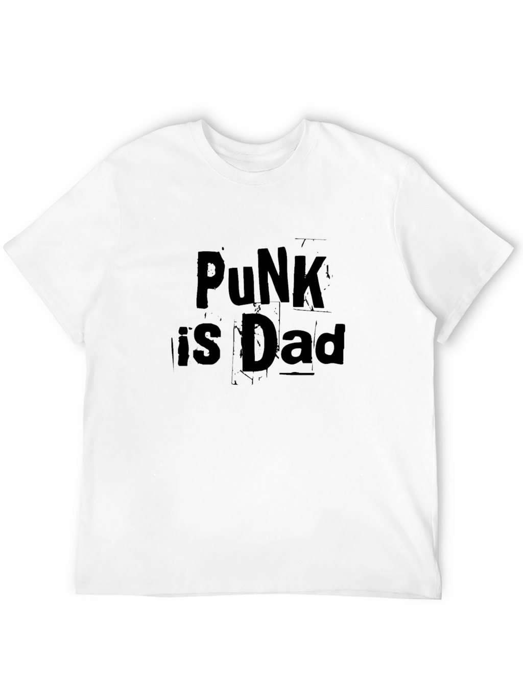 Punk is Dad Graphic T-Shirt - Black
