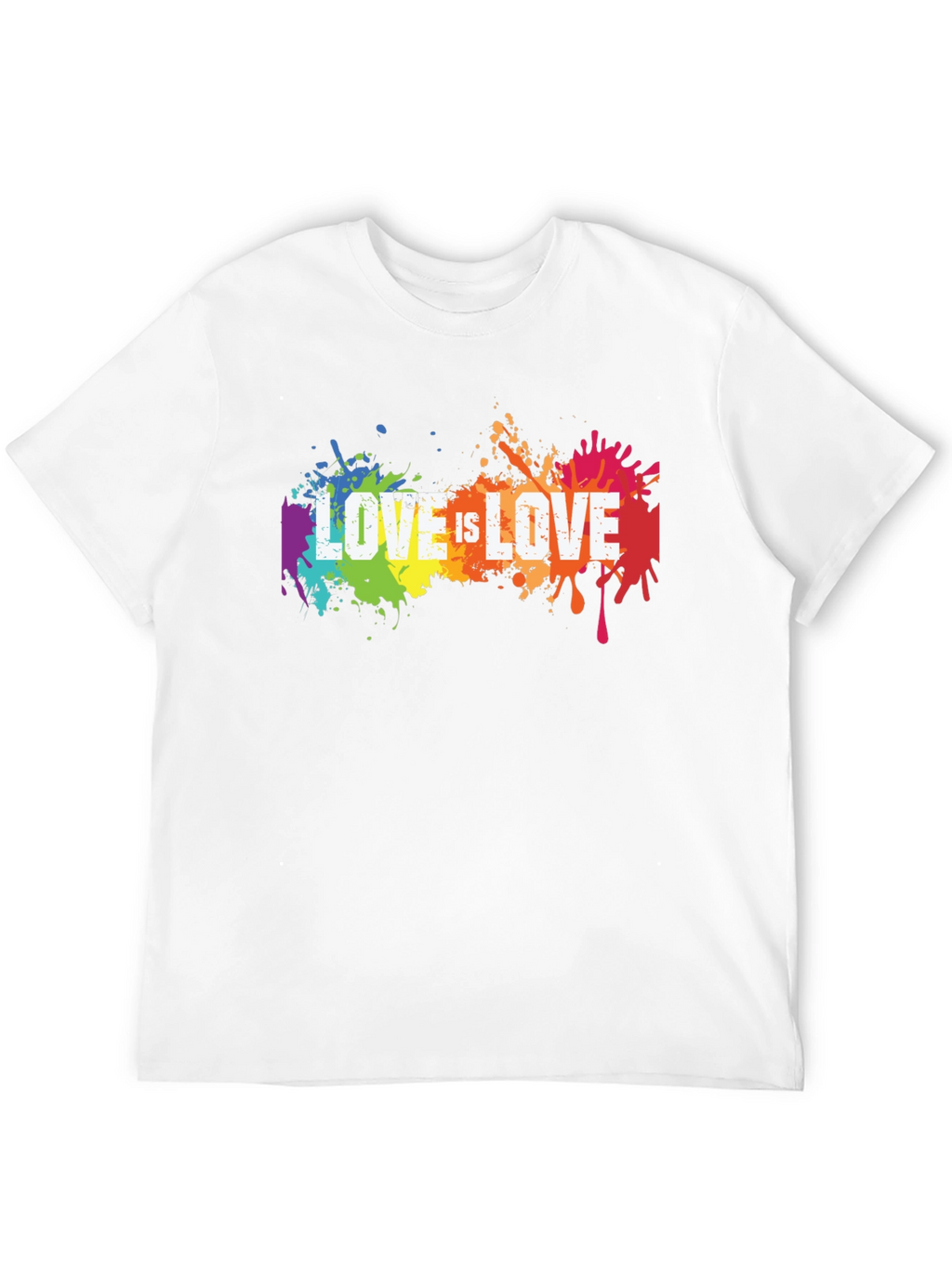 Love is Love LGBTQ+ Pride Graphic T-Shirt