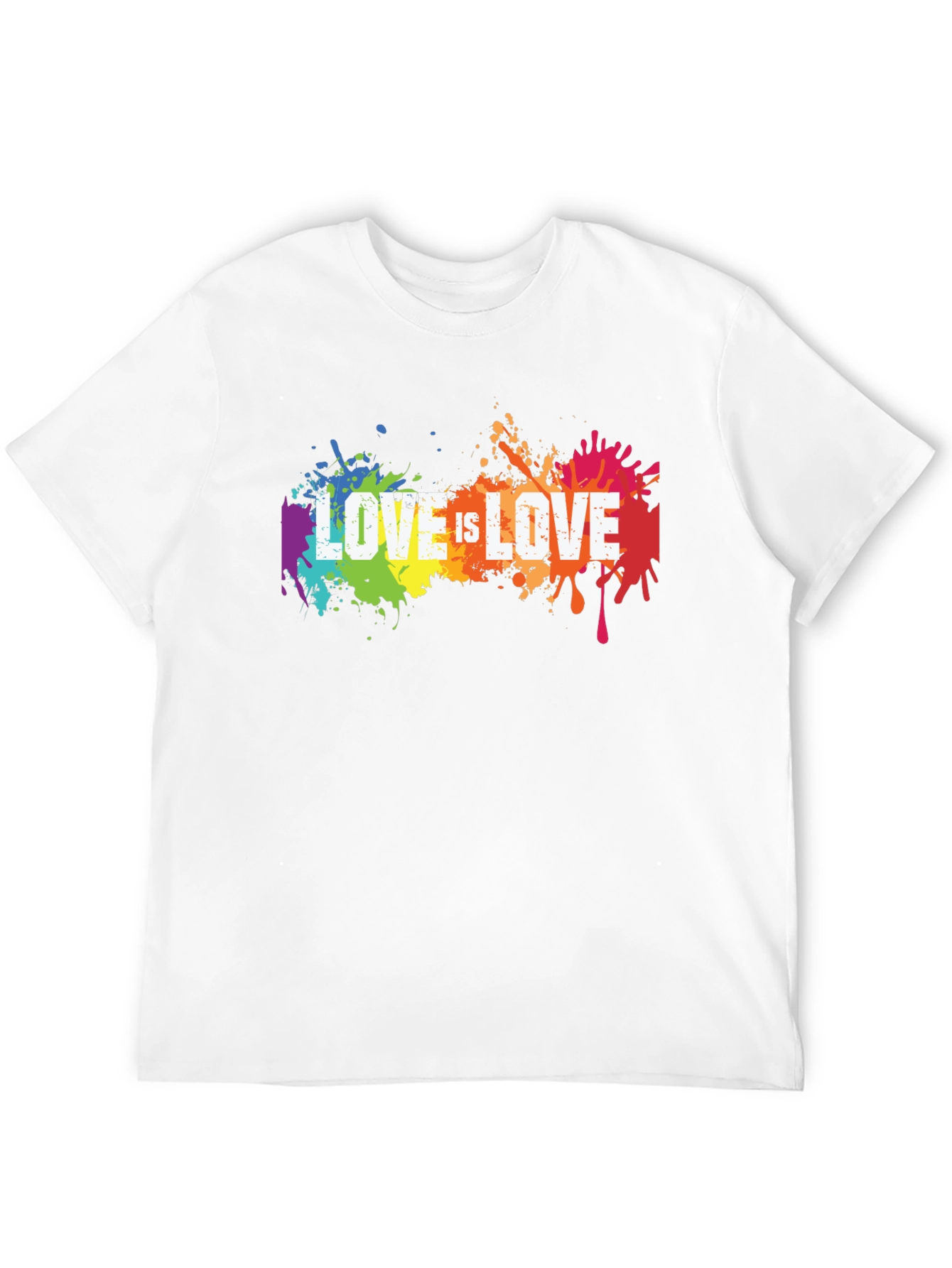 Love is Love LGBTQ+ Pride Graphic T-Shirt