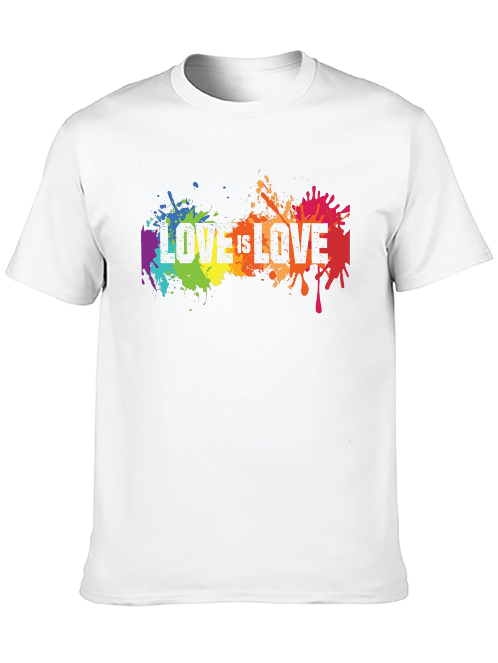 Love is Love LGBTQ+ Pride Graphic T-Shirt