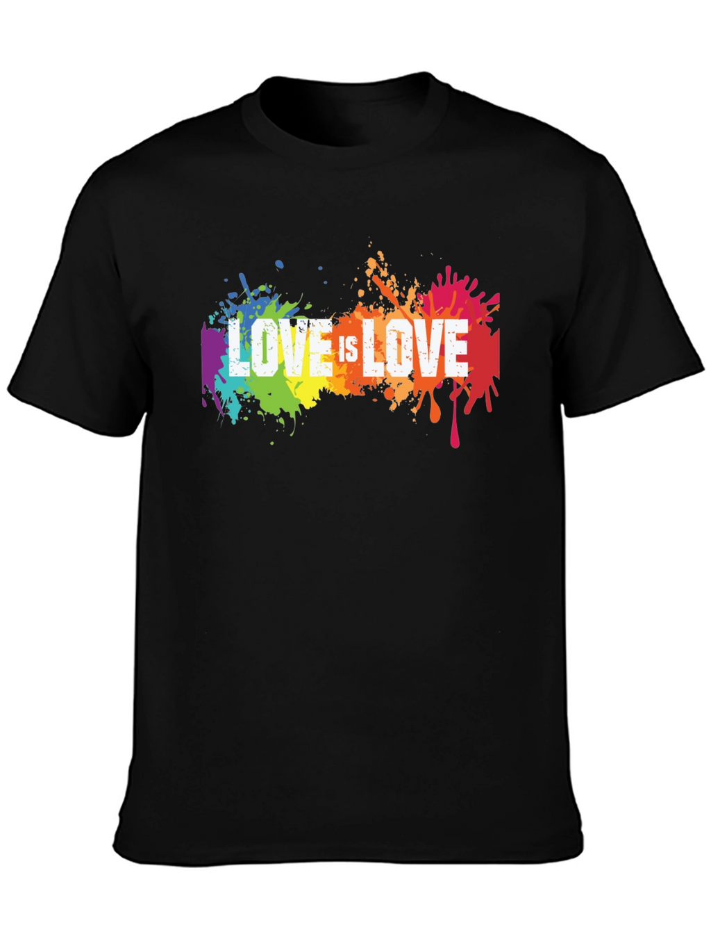 Love is Love LGBTQ+ Pride Graphic T-Shirt