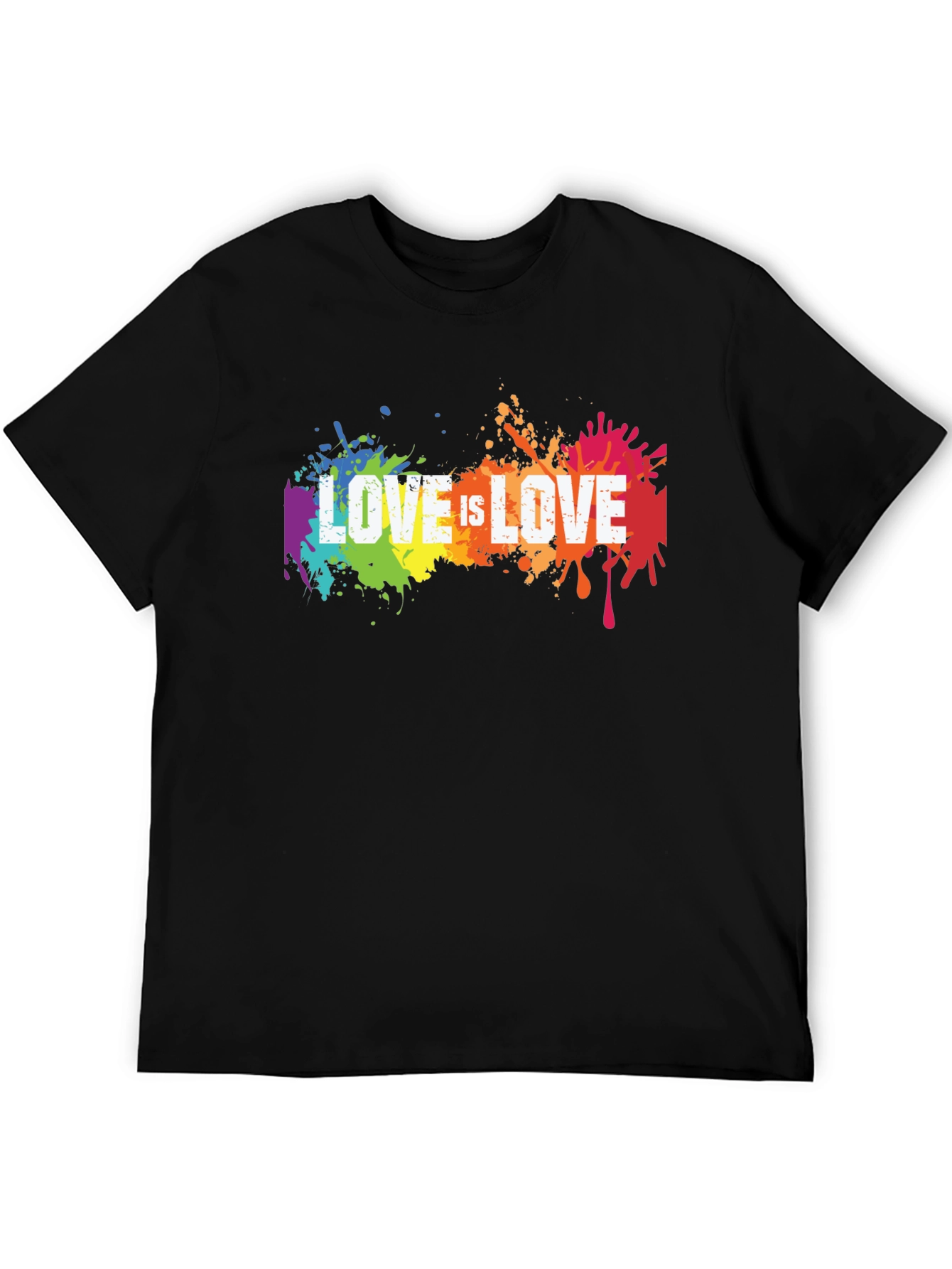 Love is Love LGBTQ+ Pride Graphic T-Shirt