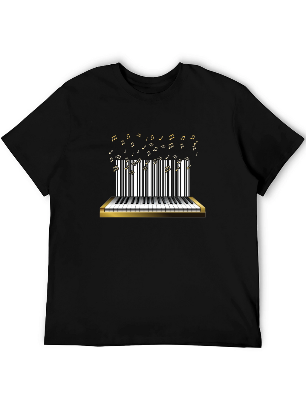 Musical Notes Piano T-Shirt