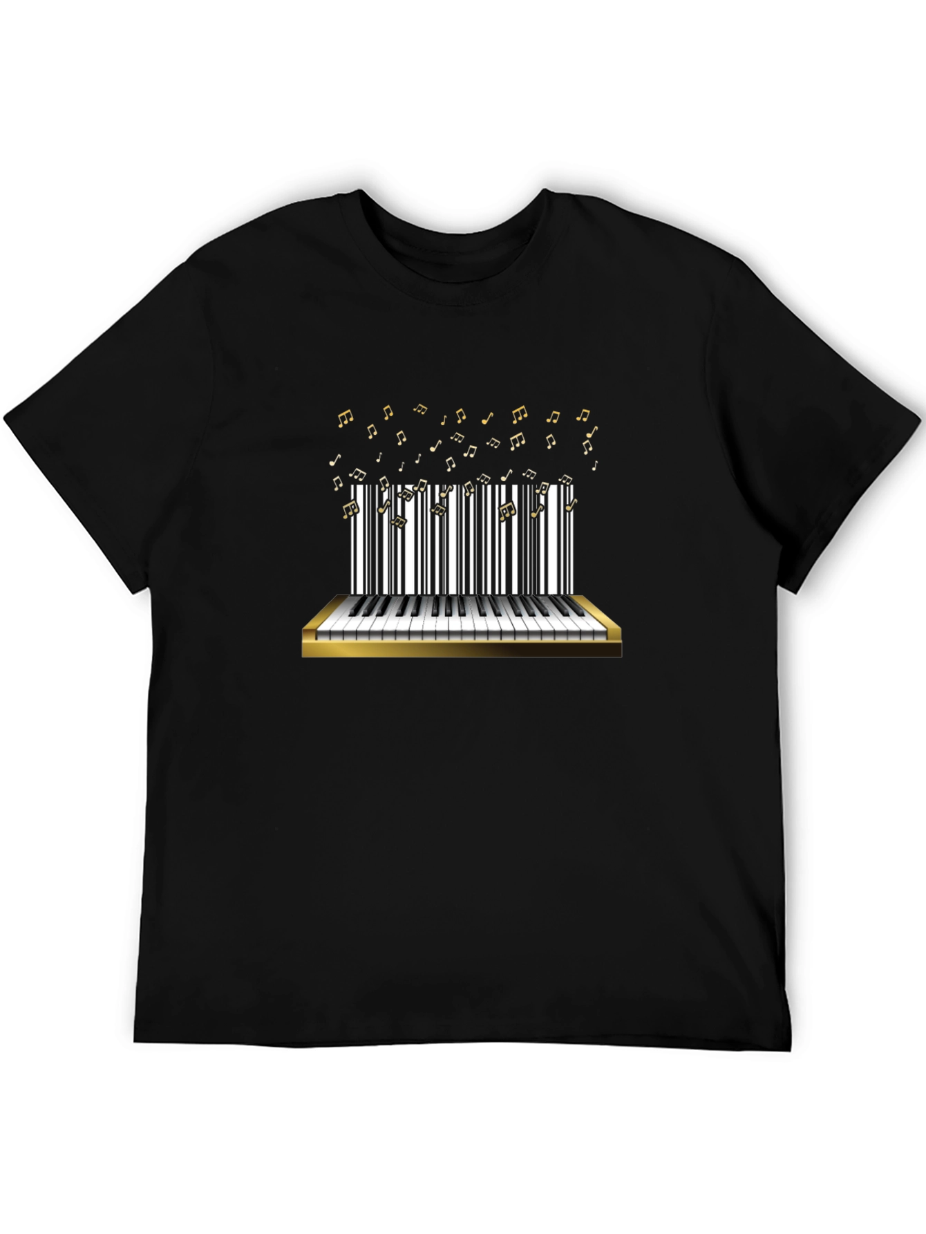 Musical Notes Piano T-Shirt