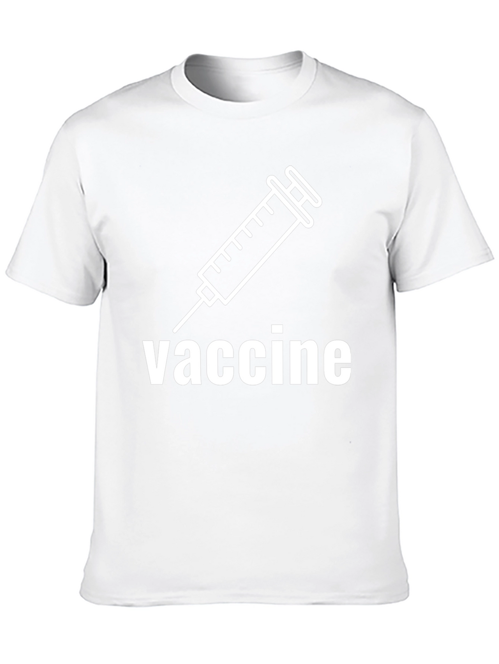 Vaccine Graphic Black T-Shirt