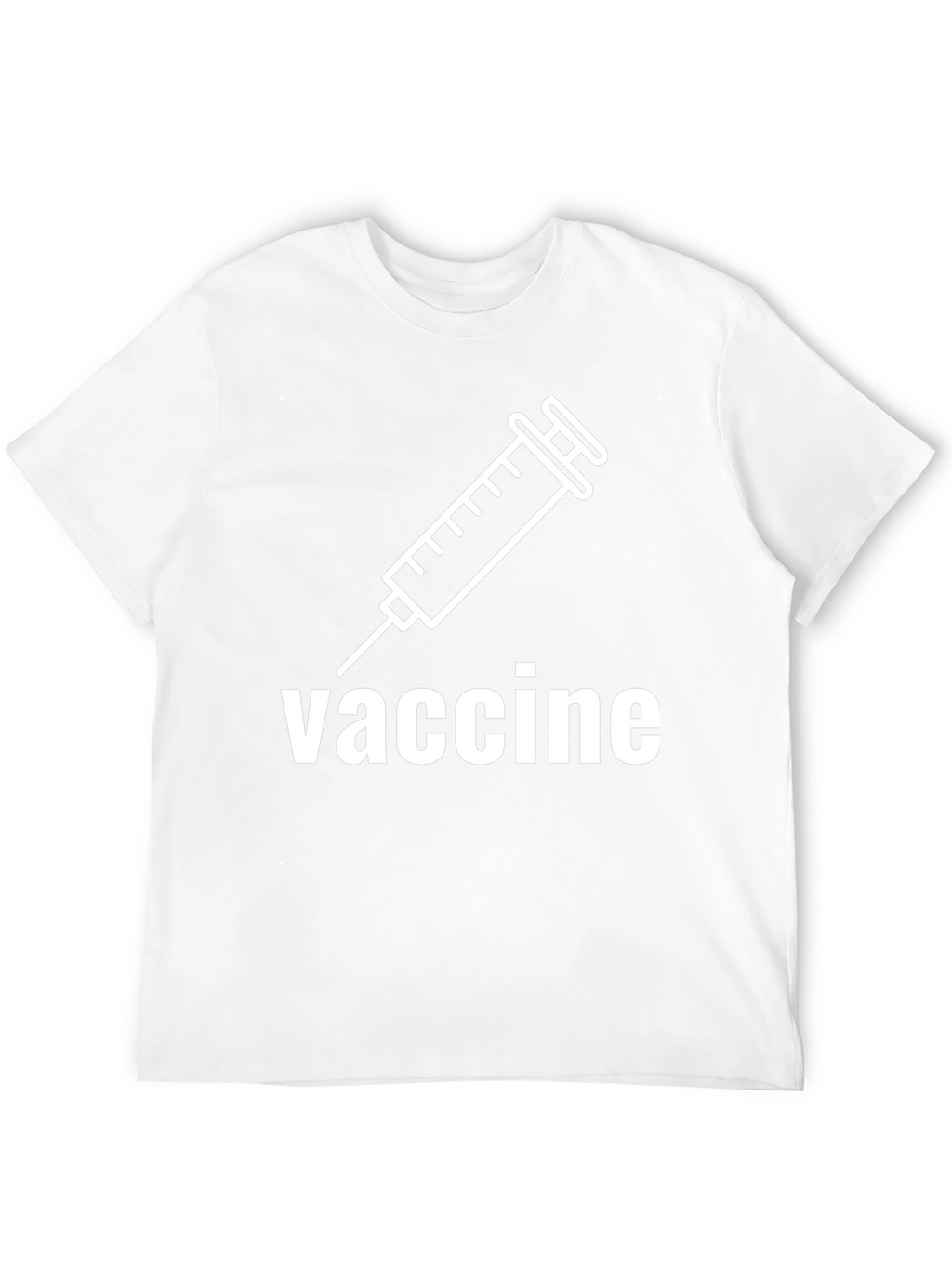 Vaccine Graphic Black T-Shirt